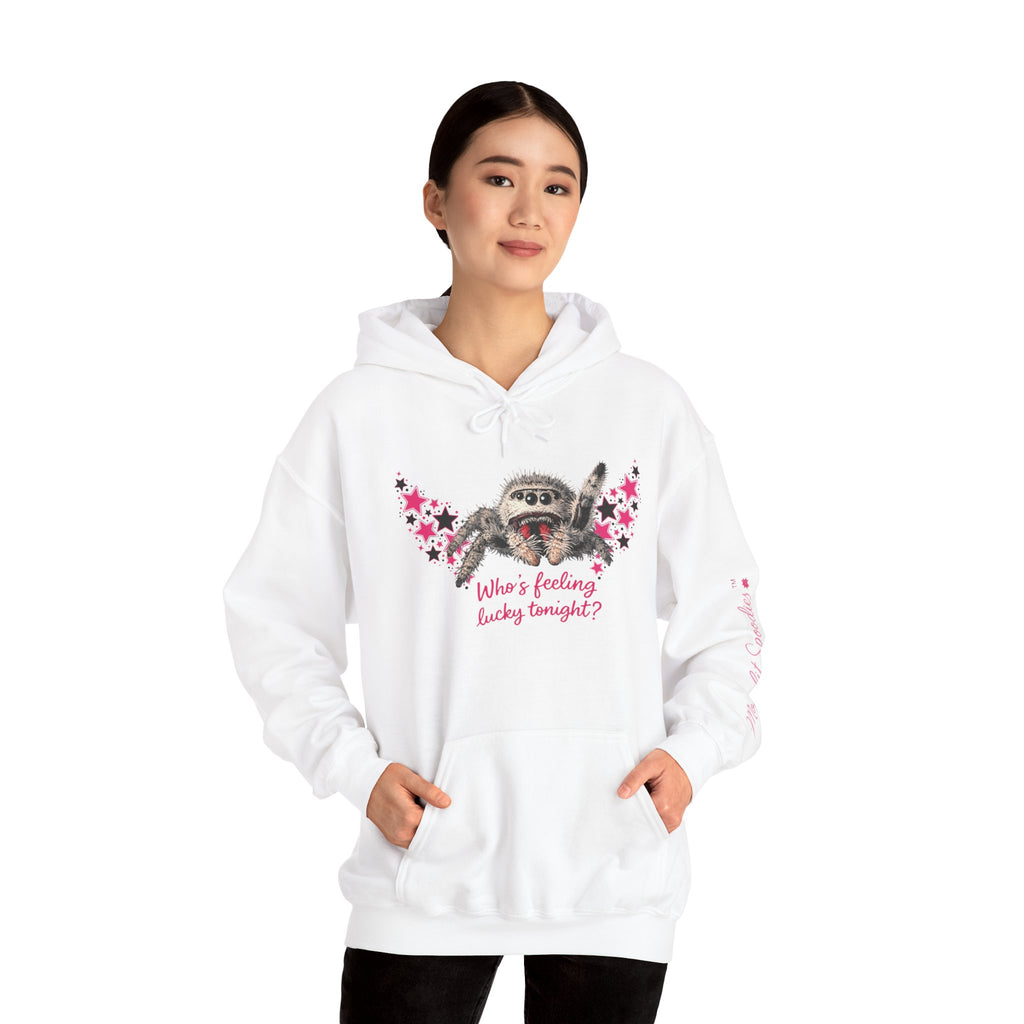 Hoodie — Featuring Lucky “Who’s Feeling Lucky Tonight?” Plush Halloween Pullover