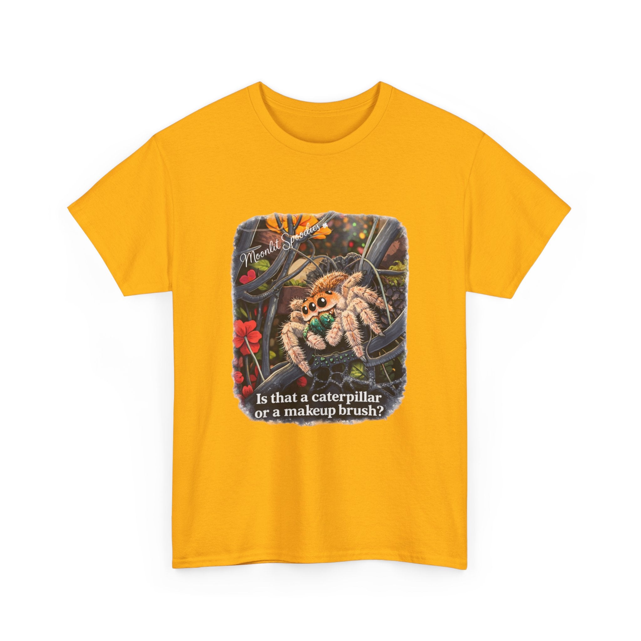 Jumping Spider 'Octokitty' T-Shirt — Hanako Investigates (Cute Arachnid Tee)