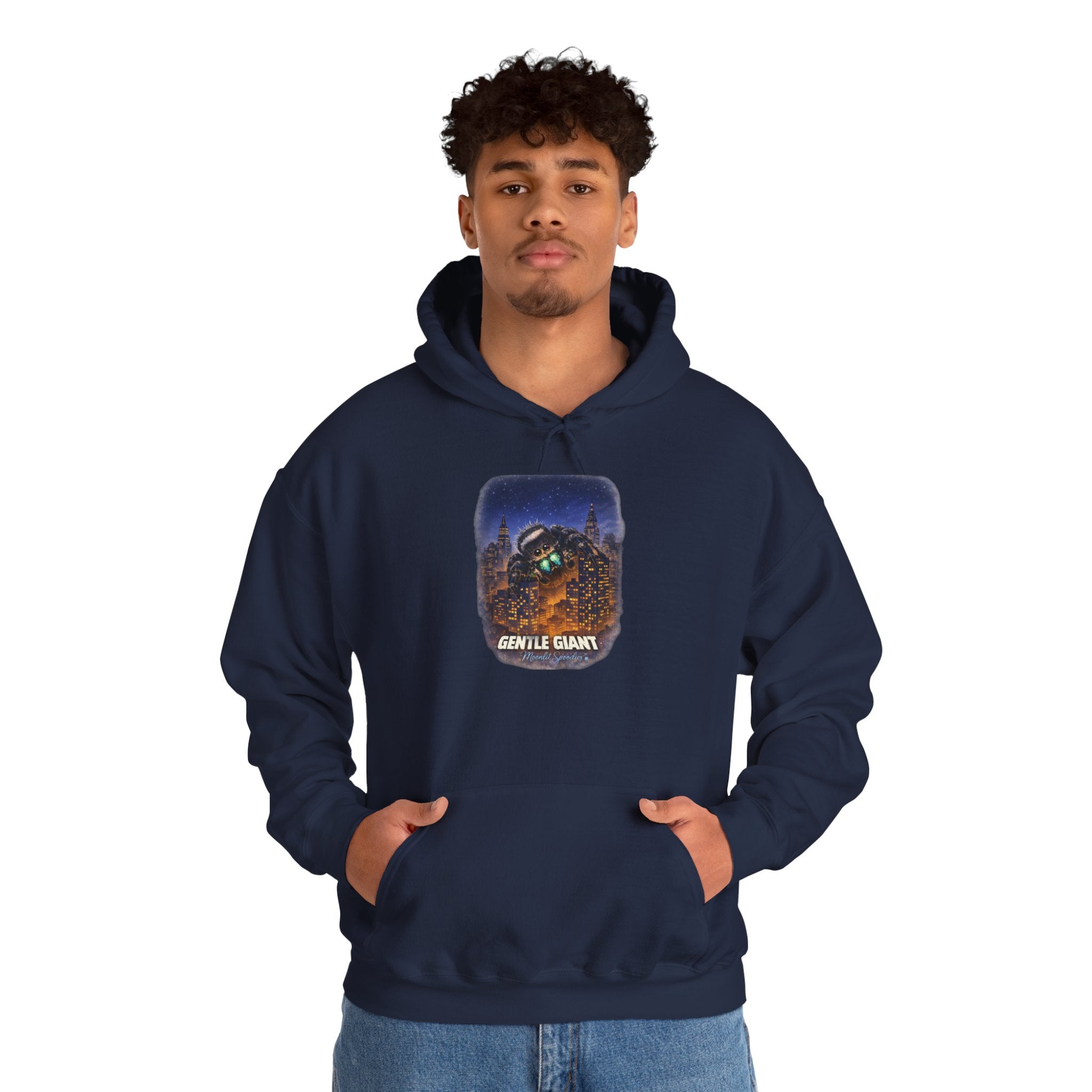 Gentle Giant Vintage Movie Poster Hoodie — Retro Monster Graphic Sweatshirt