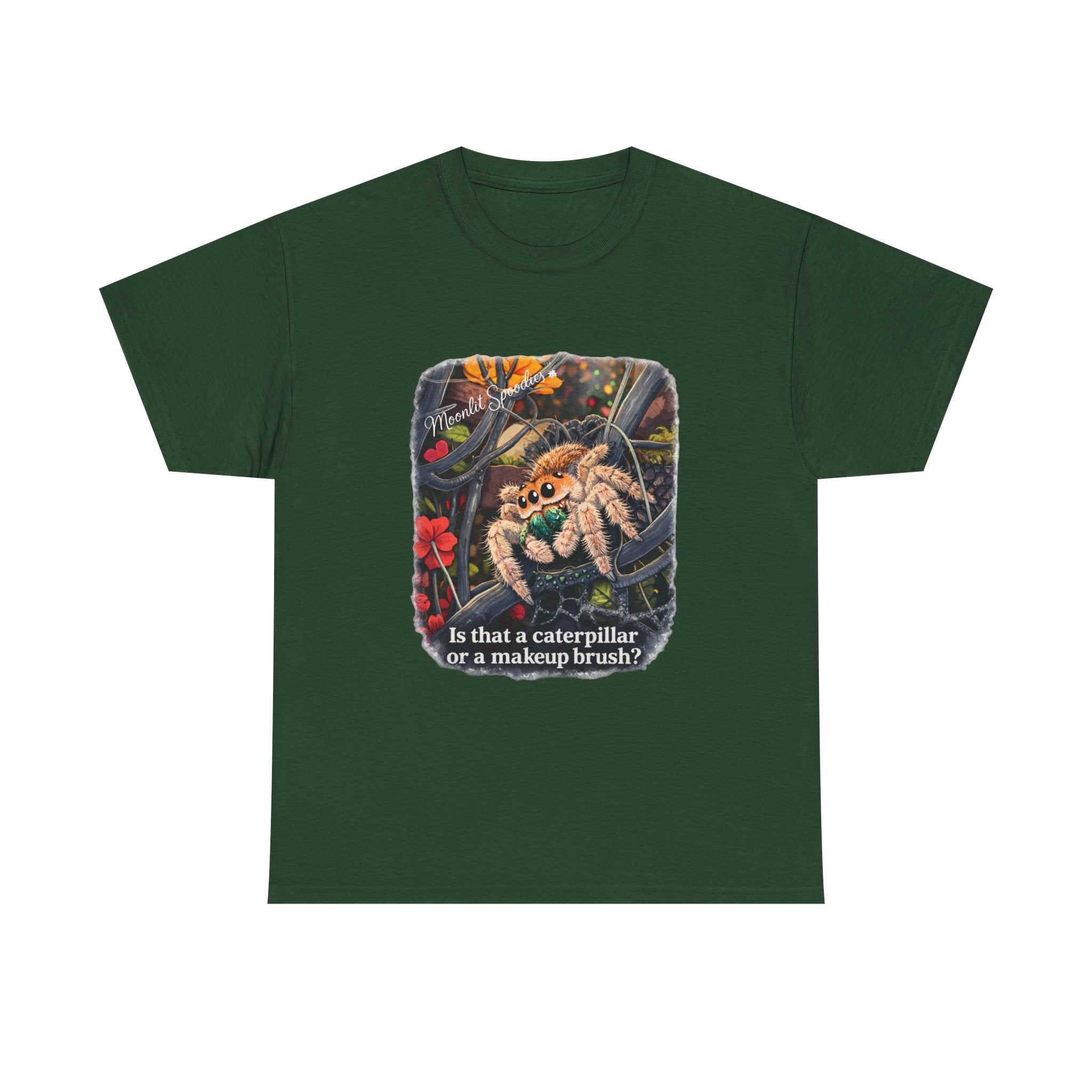 Jumping Spider 'Octokitty' T-Shirt — Hanako Investigates (Cute Arachnid Tee)