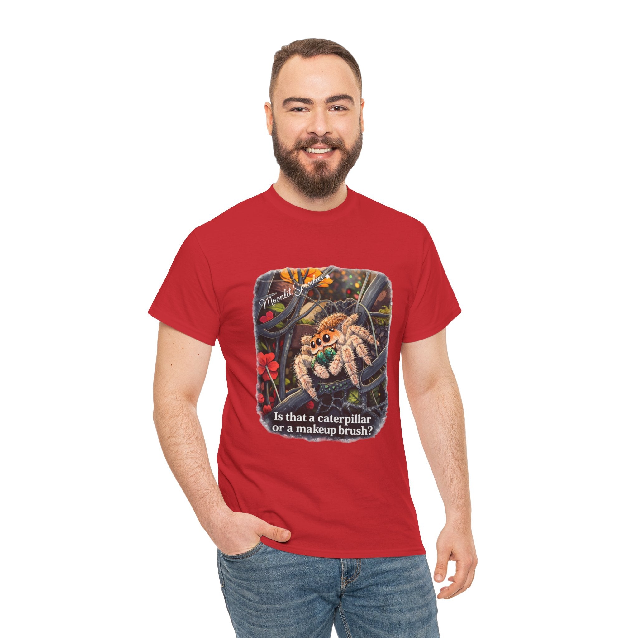 Jumping Spider 'Octokitty' T-Shirt — Hanako Investigates (Cute Arachnid Tee)