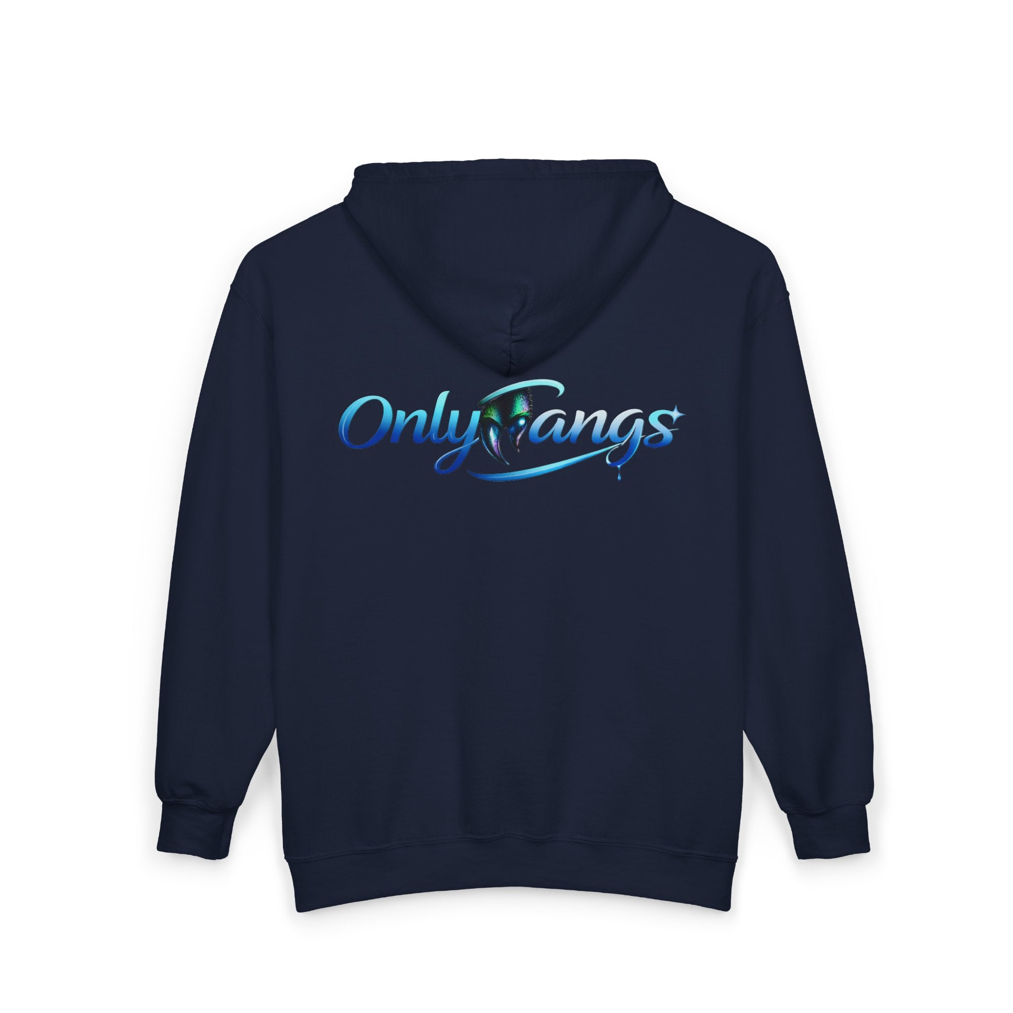 Parody Zip Hoodie — 'OnlyFangs' Full-Zip Sweatshirt