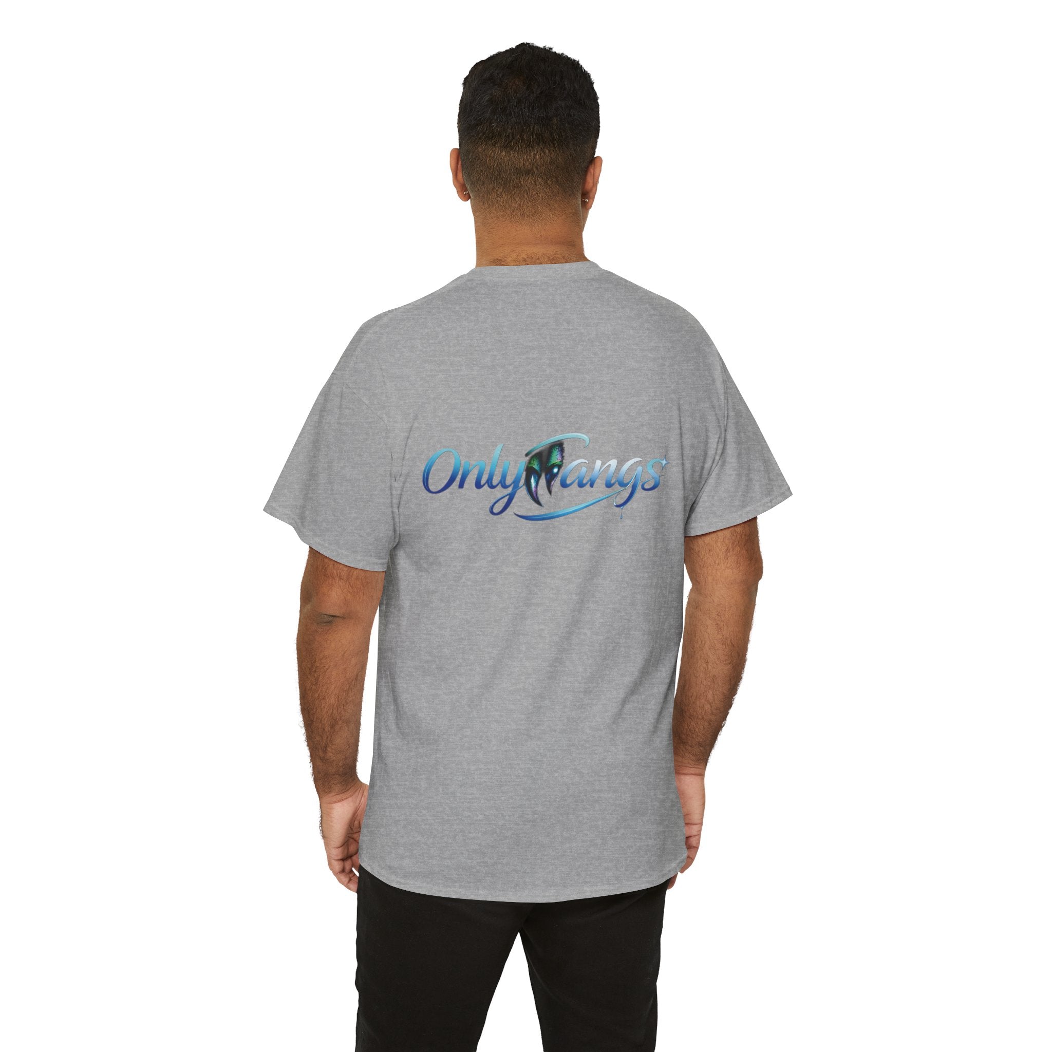 Parody 'Only Fangs' Graphic Tee — Funny Fang-Themed T-Shirt