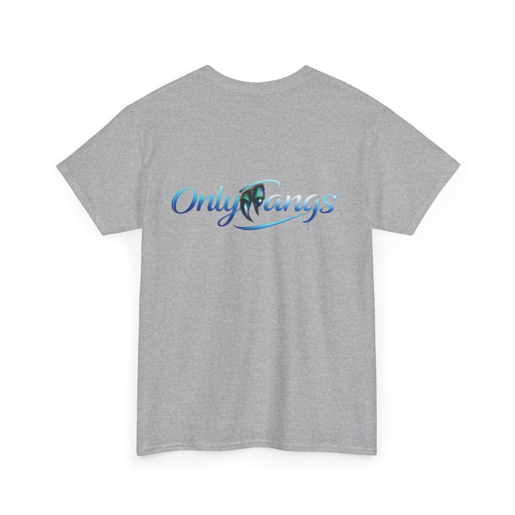 Parody 'Only Fangs' Graphic Tee — Funny Fang-Themed T-Shirt