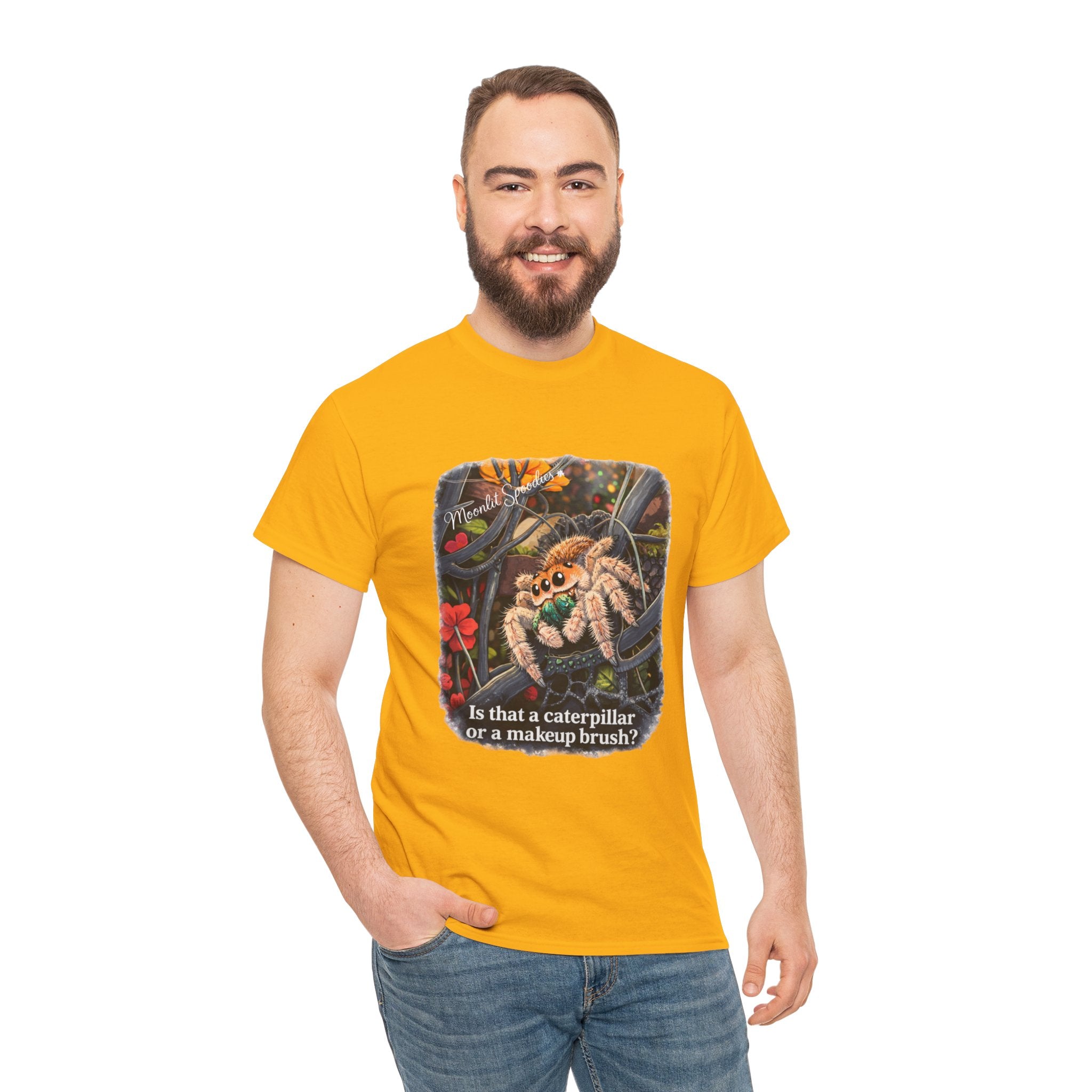 Jumping Spider 'Octokitty' T-Shirt — Hanako Investigates (Cute Arachnid Tee)