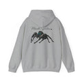 Spider Graphic Hoodie — 'Moonlit Spoodies' Cute Jumping Spider Design for Nature & Halloween Fans
