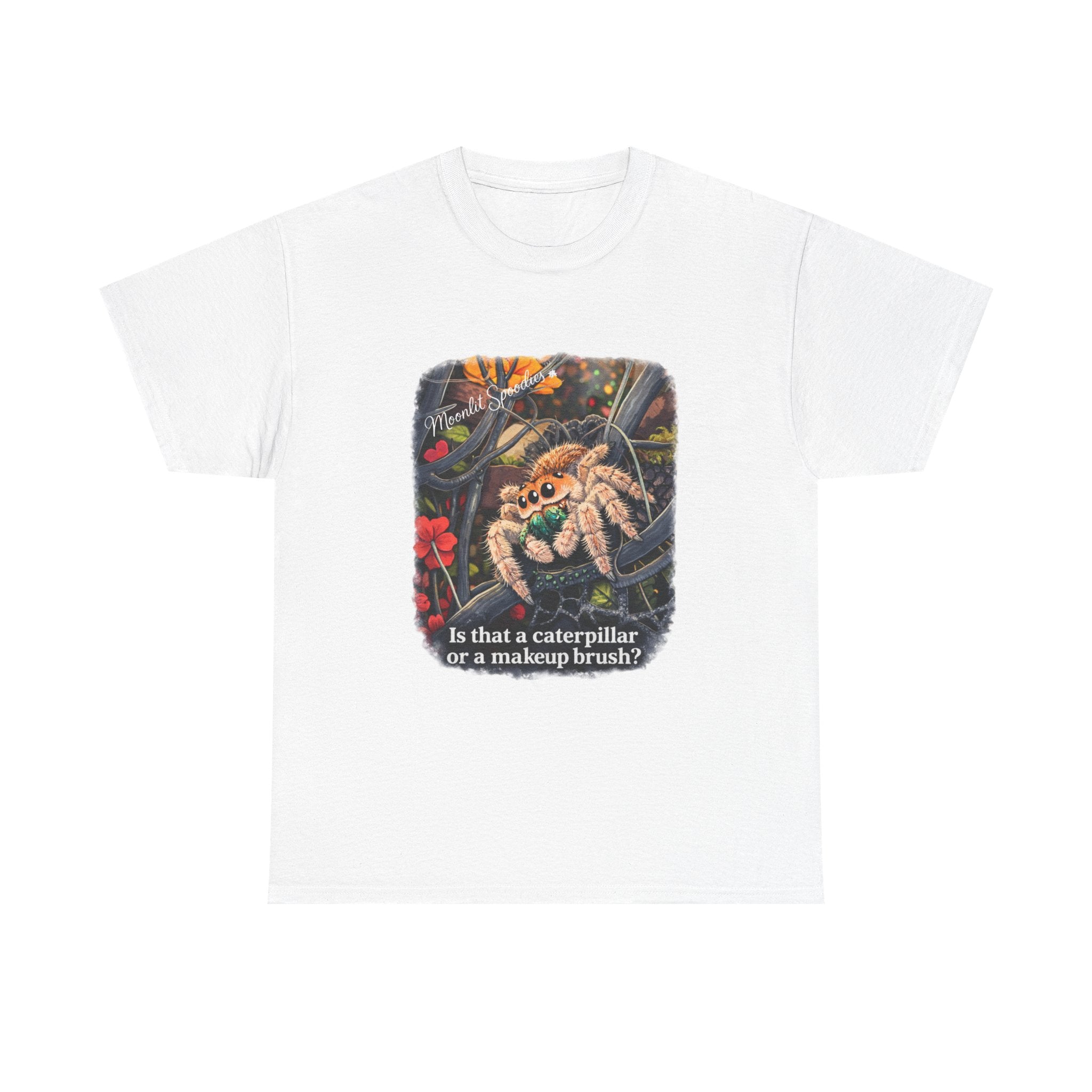 Jumping Spider 'Octokitty' T-Shirt — Hanako Investigates (Cute Arachnid Tee)
