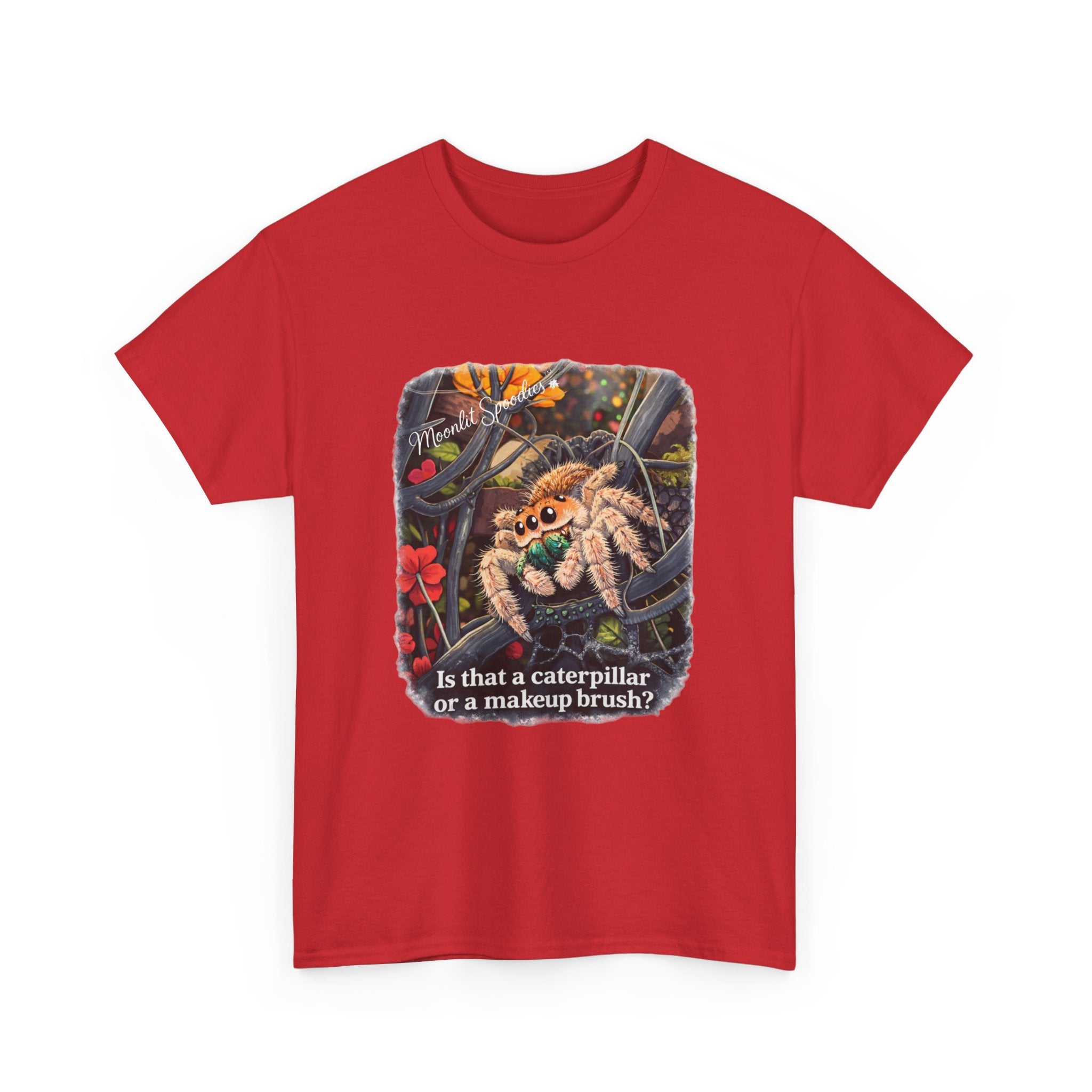 Jumping Spider 'Octokitty' T-Shirt — Hanako Investigates (Cute Arachnid Tee)