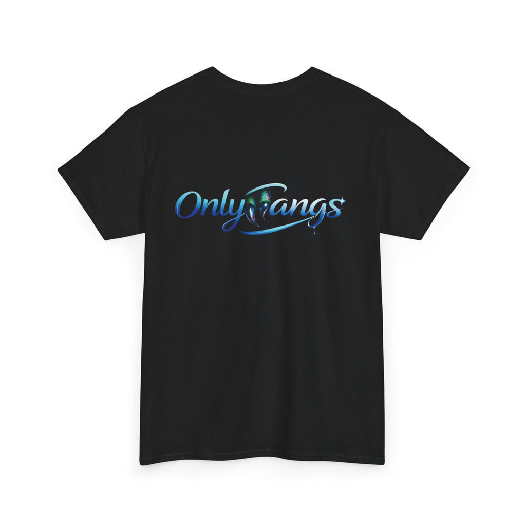 Parody 'Only Fangs' Graphic Tee — Funny Fang-Themed T-Shirt