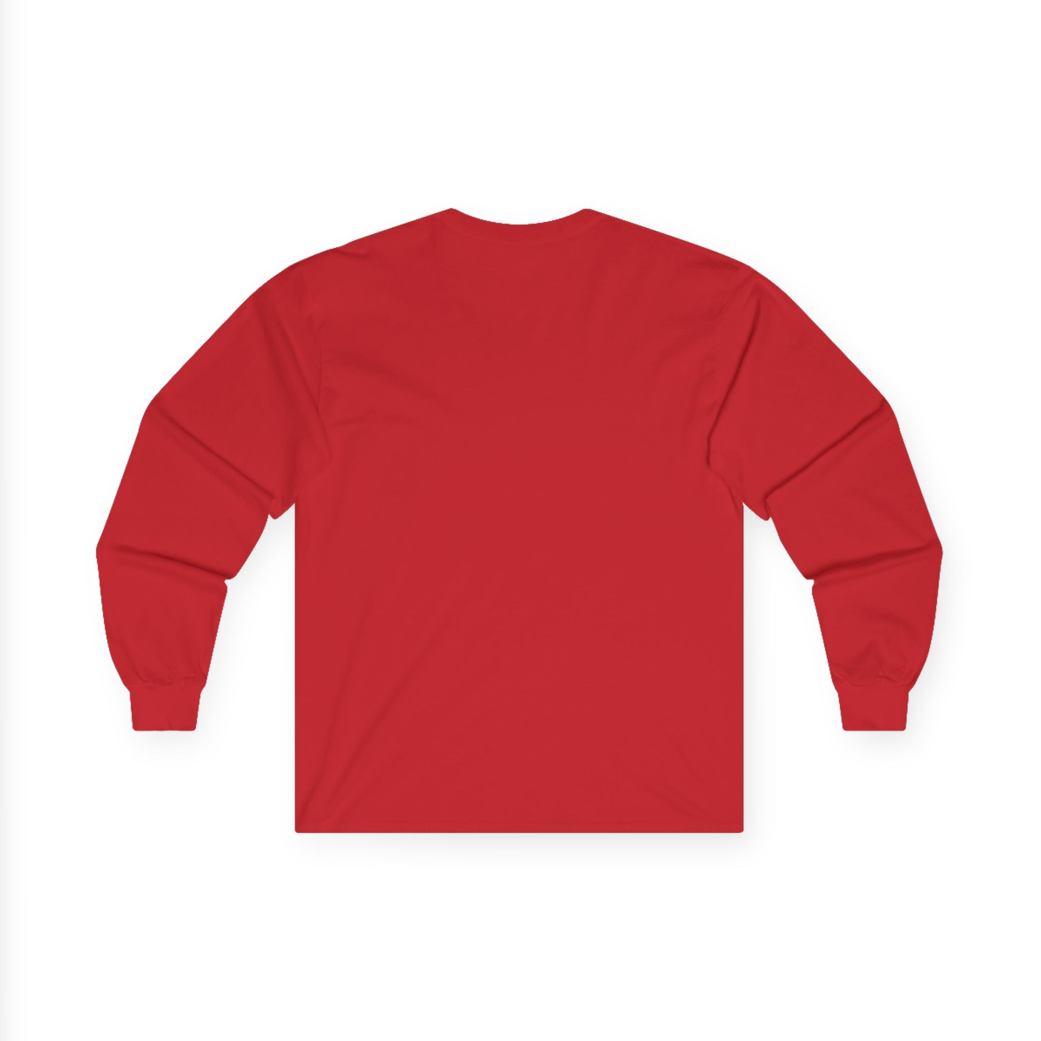 Long Sleeve Tee — Funny Spider Illustration with Caption “Is that a caterpillar or a makeup brush?”