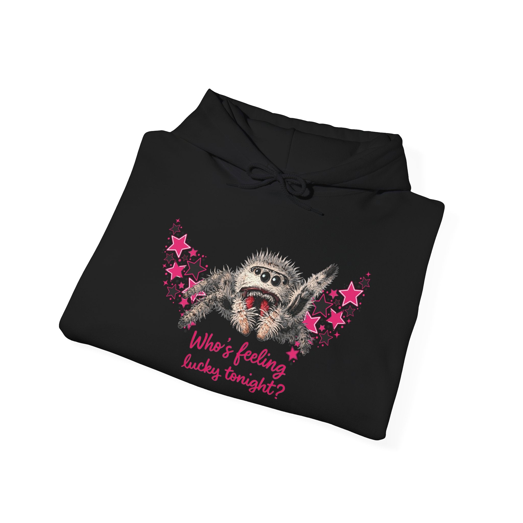 Hoodie — Featuring Lucky “Who’s Feeling Lucky Tonight?” Plush Halloween Pullover