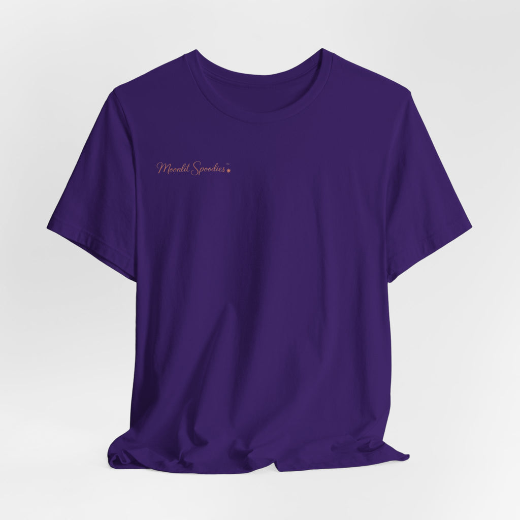 Jumping Spider Crescent Moon Tee — “Sorsha” Spoodies Moonlit Design