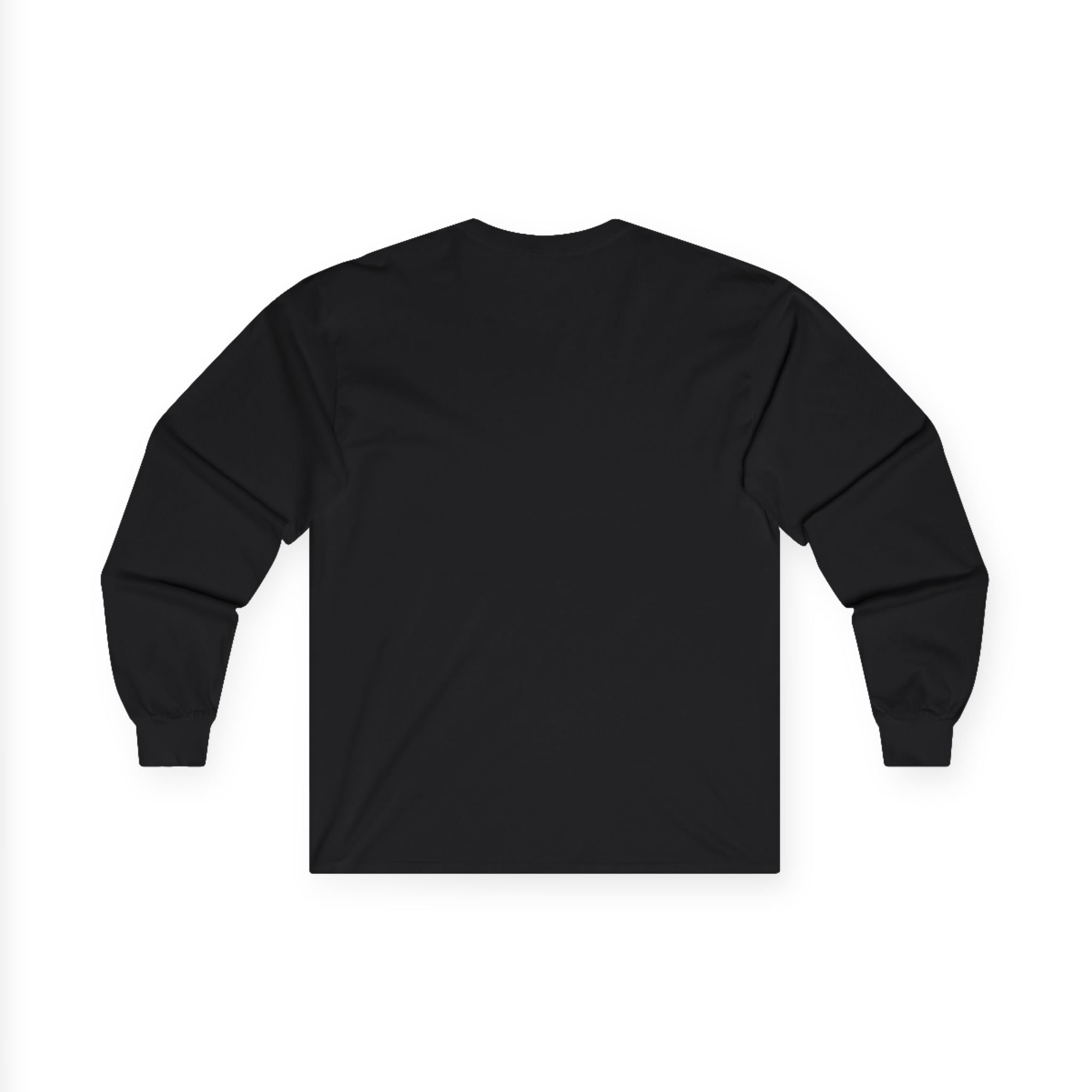 Long Sleeve Tee — Funny Spider Illustration with Caption “Is that a caterpillar or a makeup brush?”