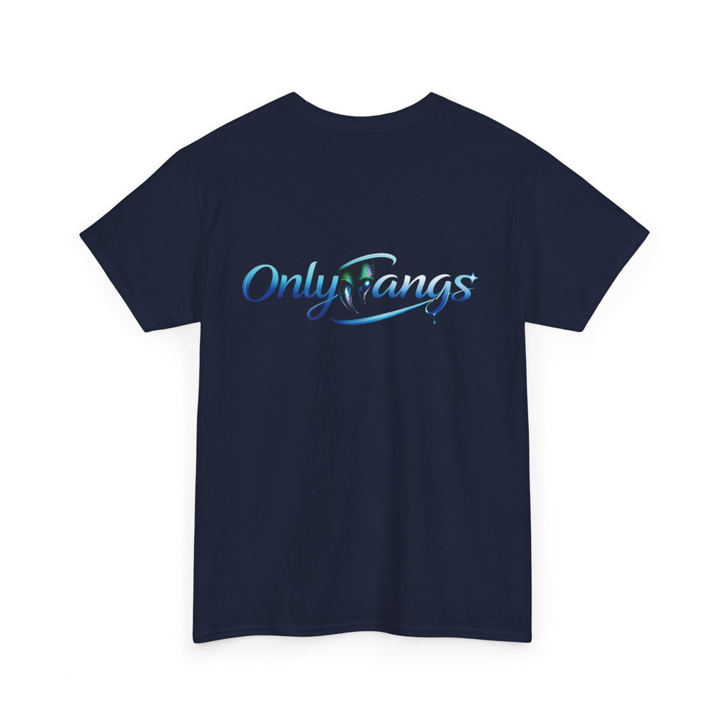 Parody 'Only Fangs' Graphic Tee — Funny Fang-Themed T-Shirt