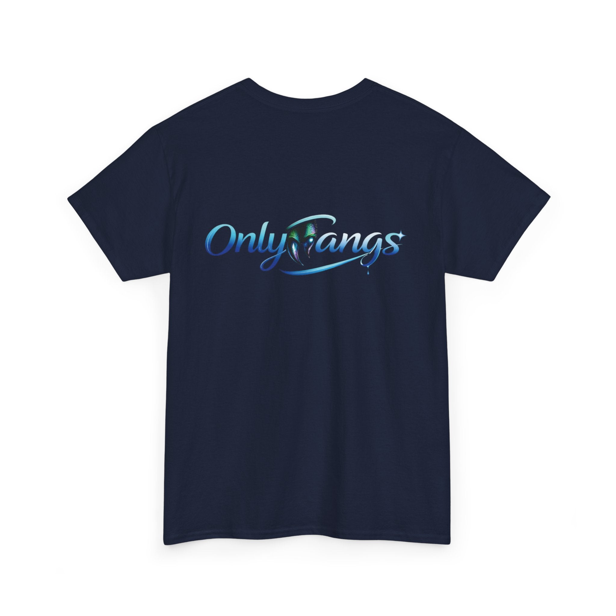 Parody 'Only Fangs' Graphic Tee — Funny Fang-Themed T-Shirt