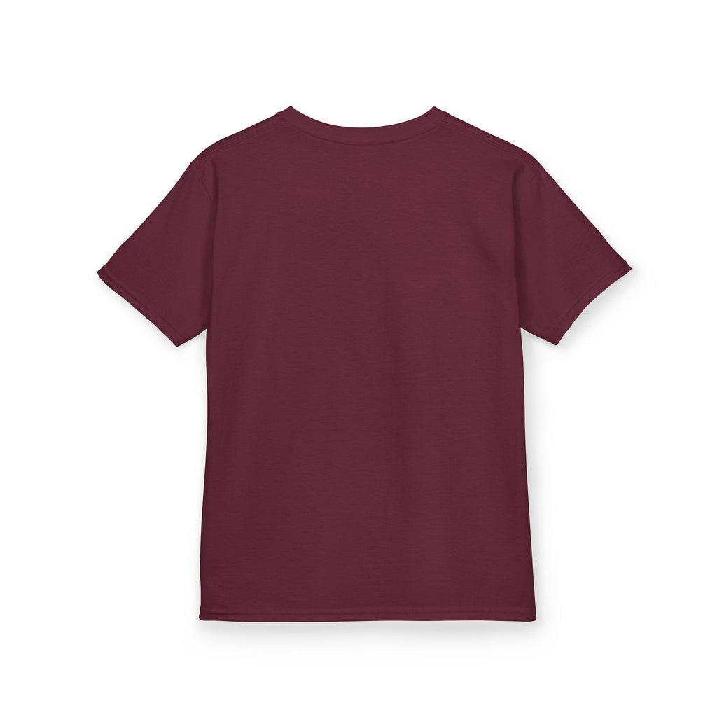 Kids Tee — Sorsha the Jumping Spider on Crescent Moon (Moonlit Spoodies)