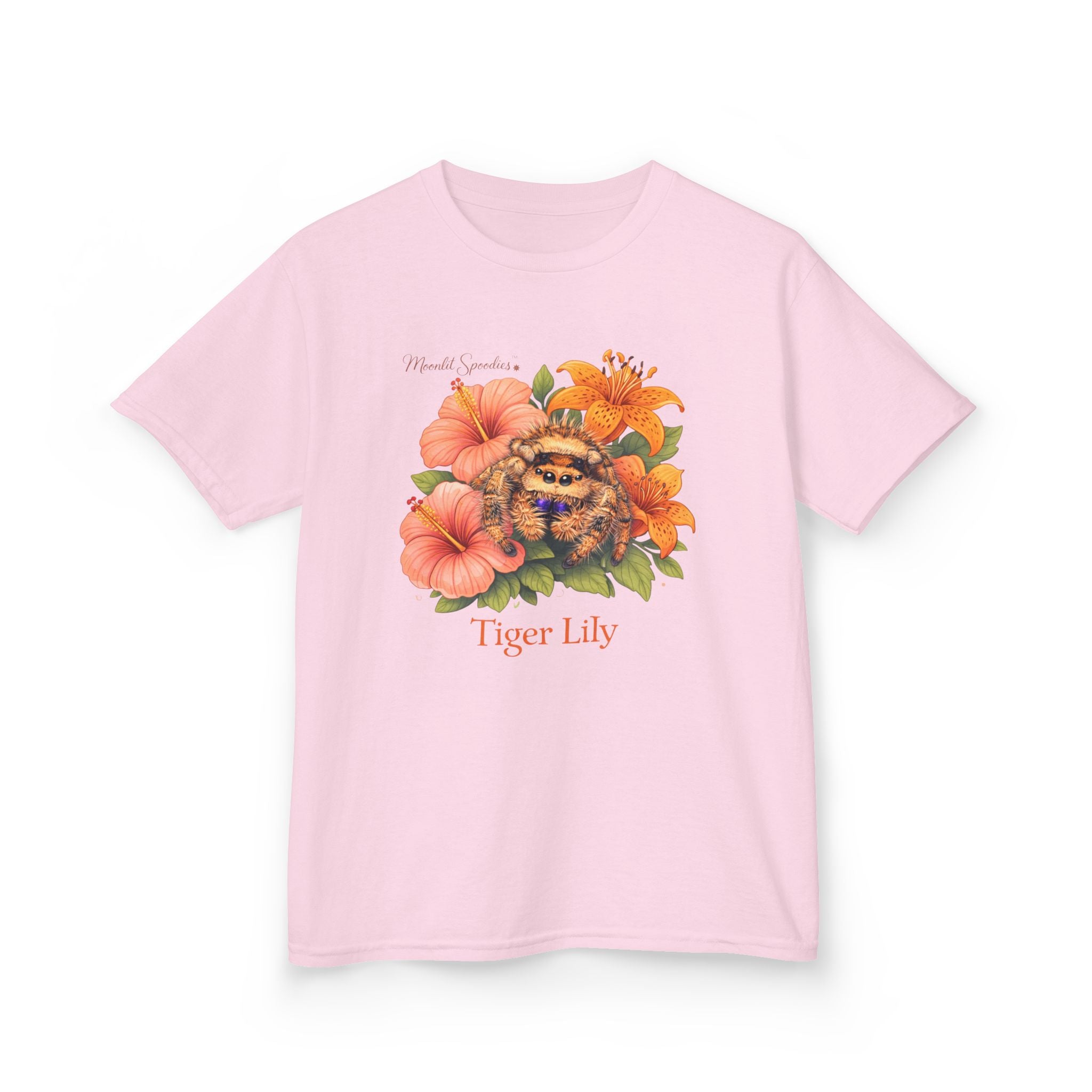 Kids Tee — Tiger Lily Floral Graphic