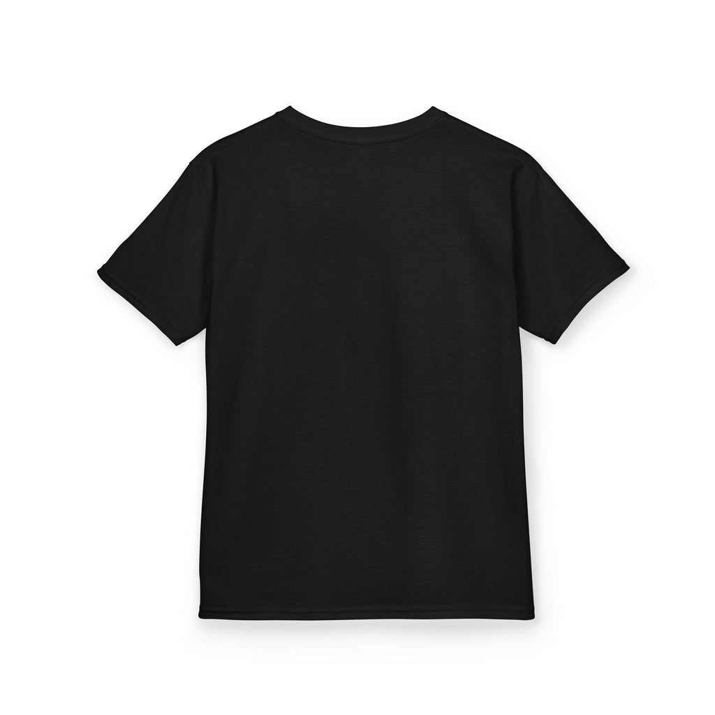 Kids Tee — Sorsha the Jumping Spider on Crescent Moon (Moonlit Spoodies)