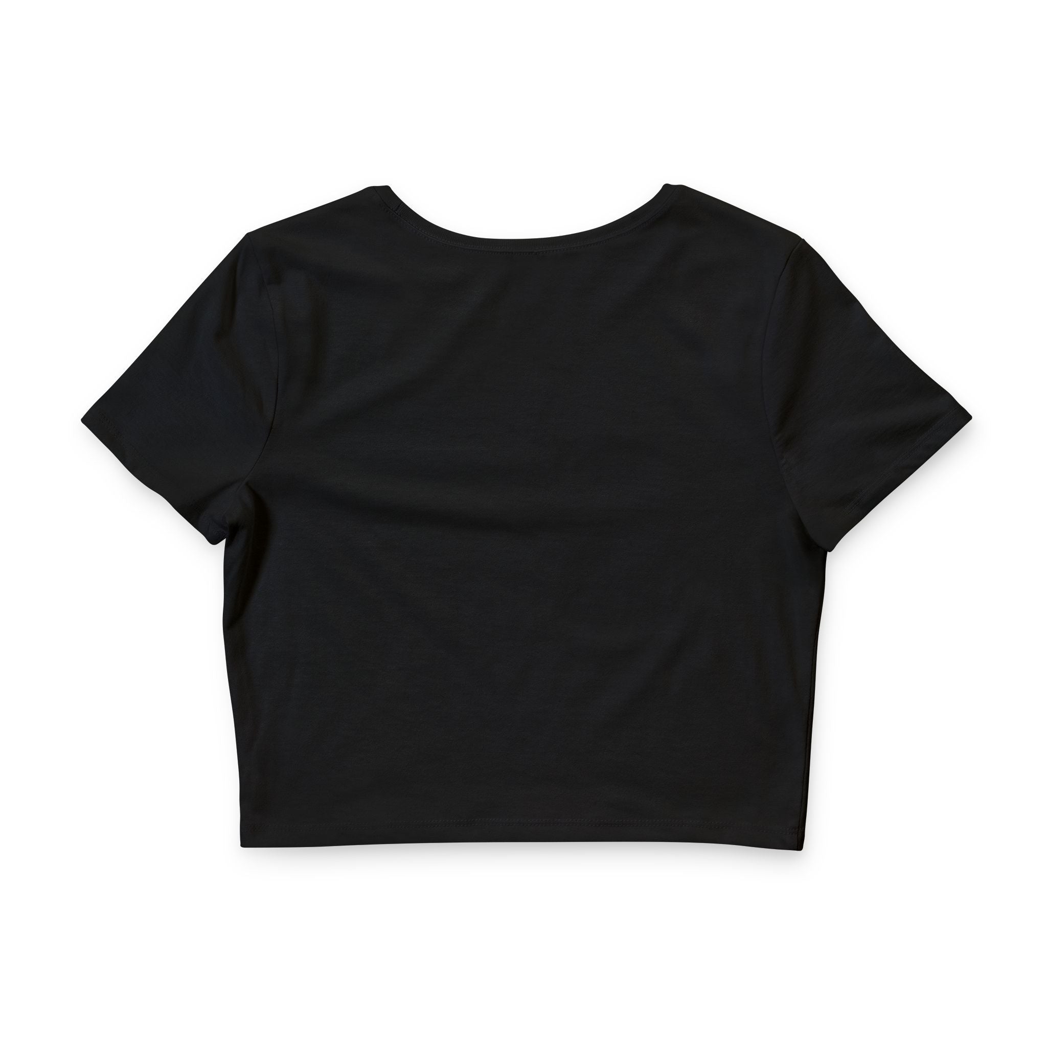 Only Fangs Women’s Crop Tee — Spoof Graphic Crop Top