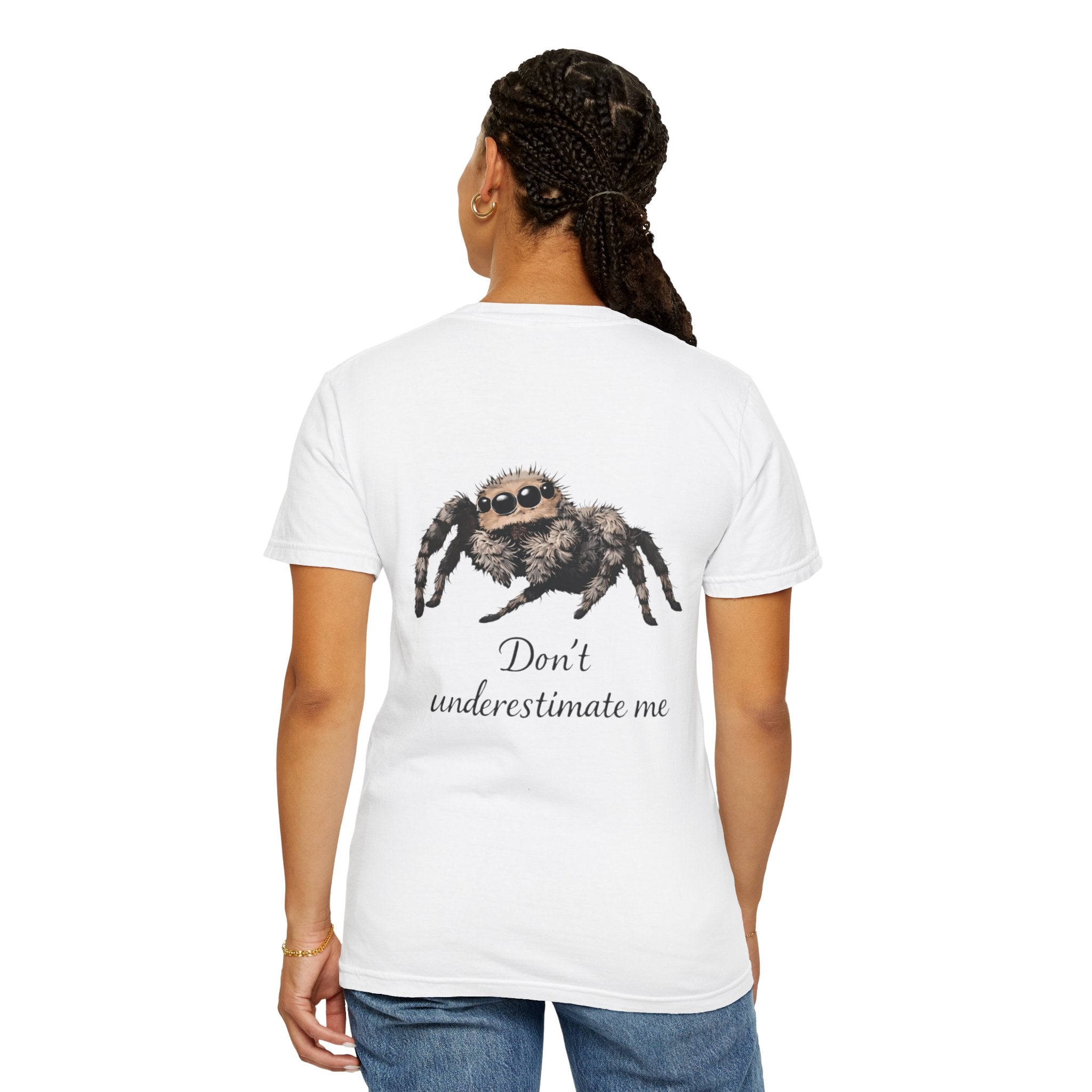 Don’t Underestimate Me Spider T-Shirt