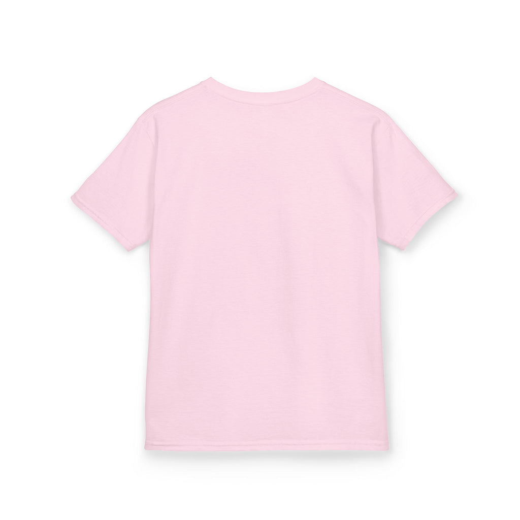 Kids Tee — Sorsha the Jumping Spider on Crescent Moon (Moonlit Spoodies)