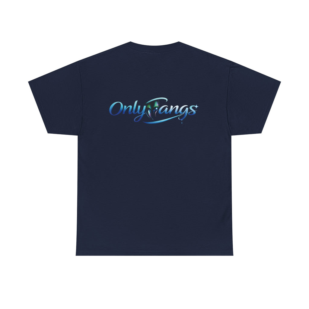 Parody 'Only Fangs' Graphic Tee — Funny Fang-Themed T-Shirt