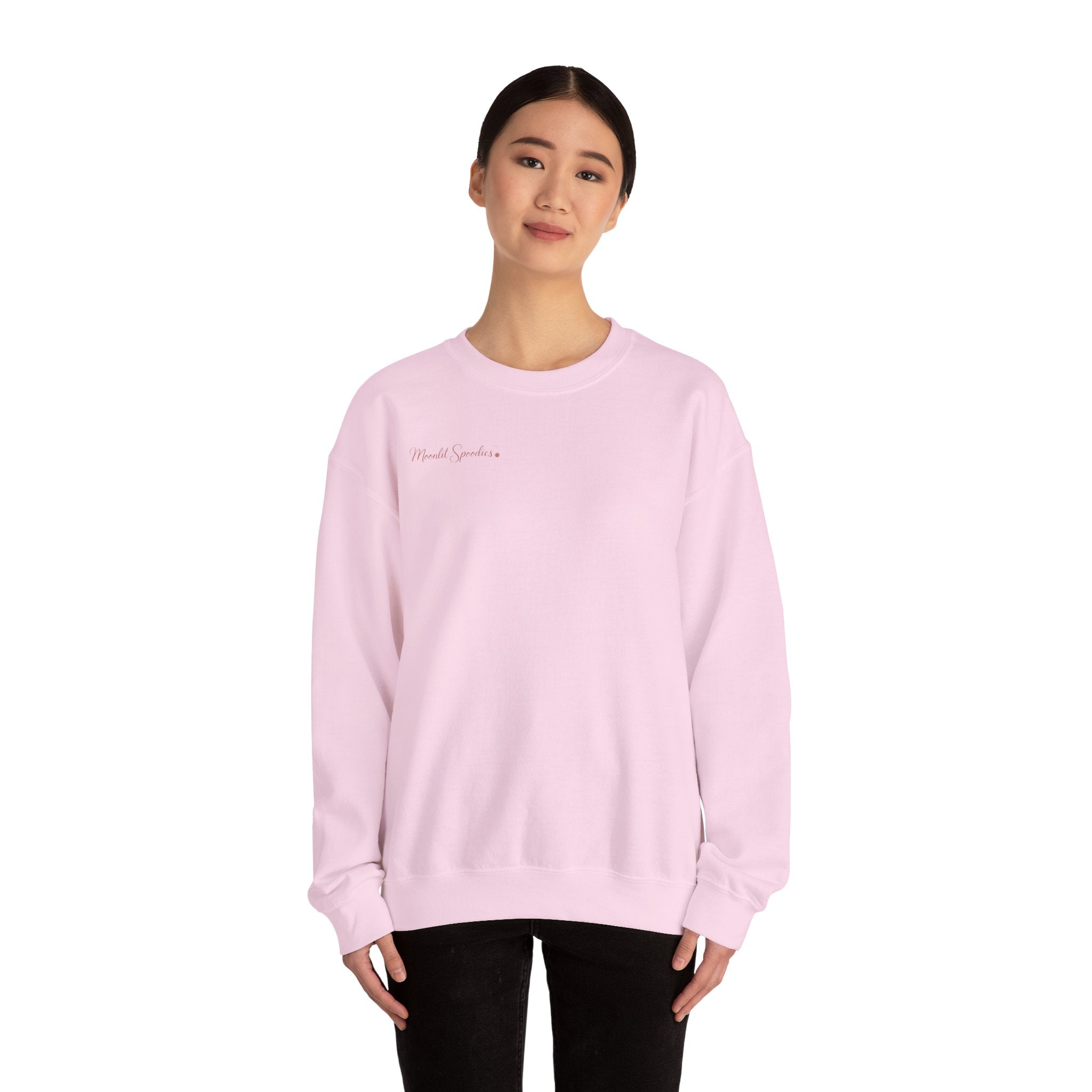 Tiger Lily Jumping Spider Sweatshirt — Moonlit Spoodies Floral Backprint