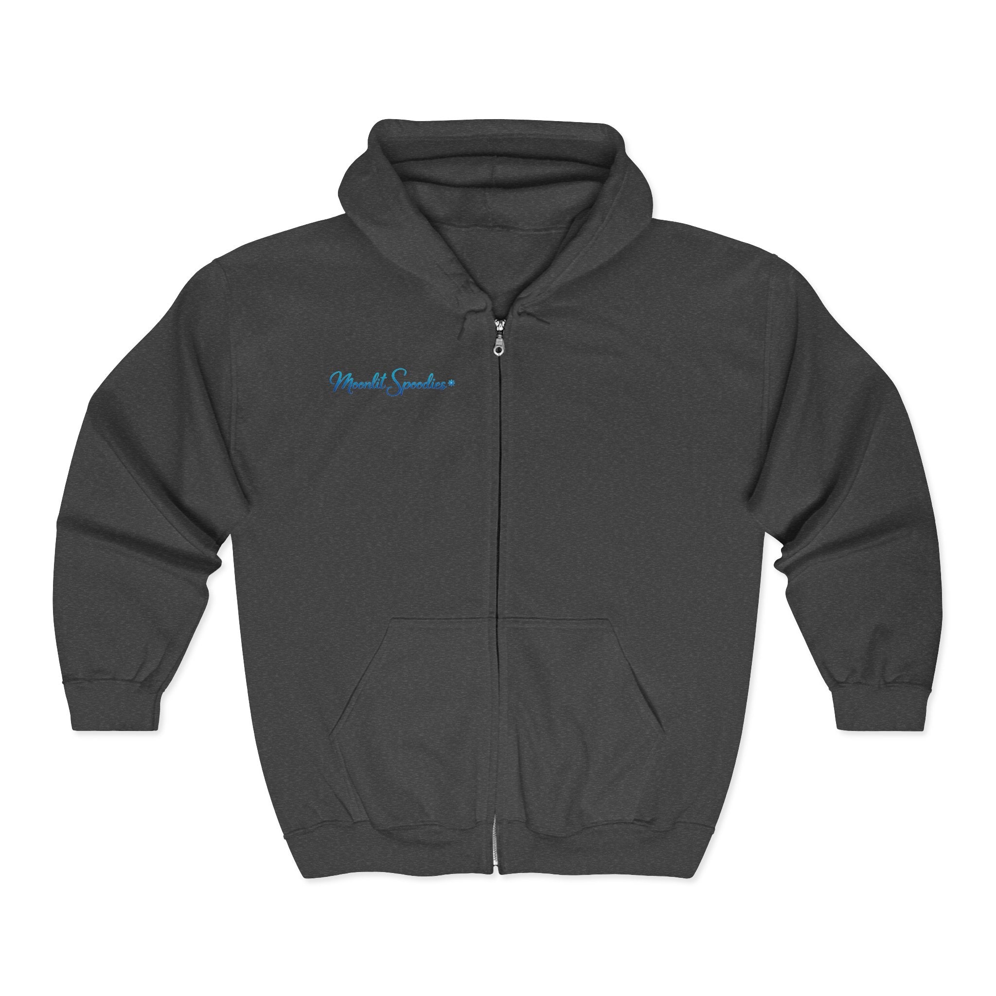 Parody Zip Hoodie — 'OnlyFangs' Full-Zip Sweatshirt