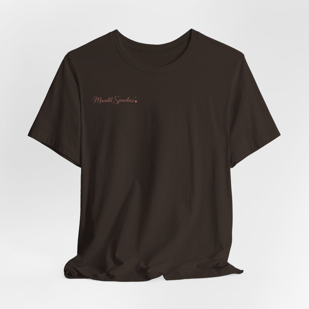 Jumping Spider Crescent Moon Tee — “Sorsha” Spoodies Moonlit Design