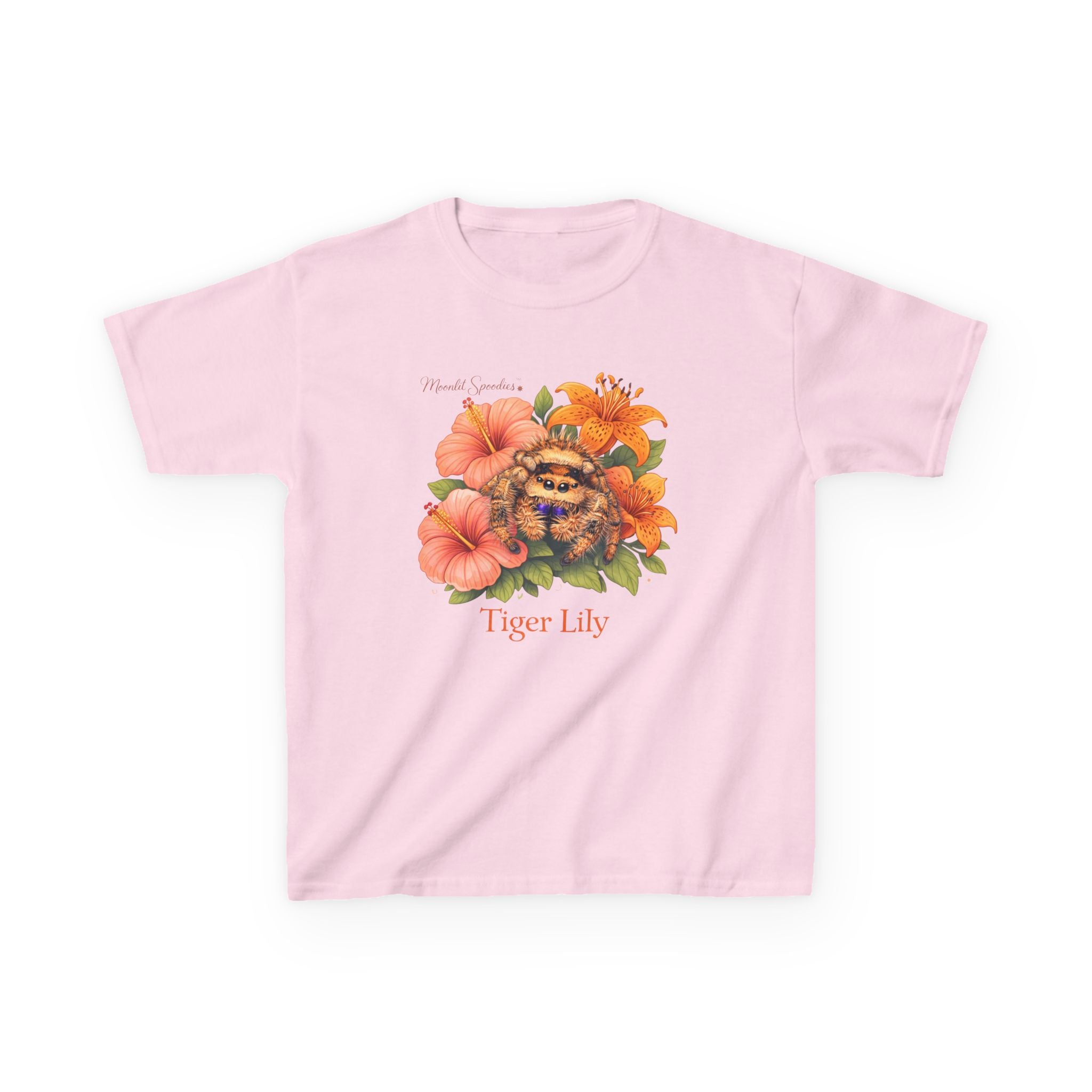Kids Tee — Tiger Lily Floral Graphic