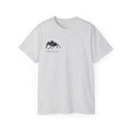 Spider Sketch Tee — Minimal Black Spider Graphic with 'Please Confirm' Text