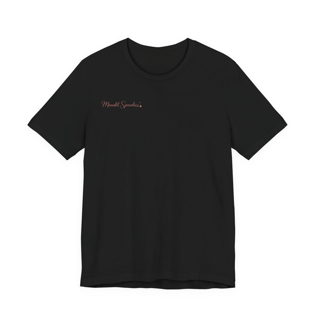 Jumping Spider Crescent Moon Tee — “Sorsha” Spoodies Moonlit Design