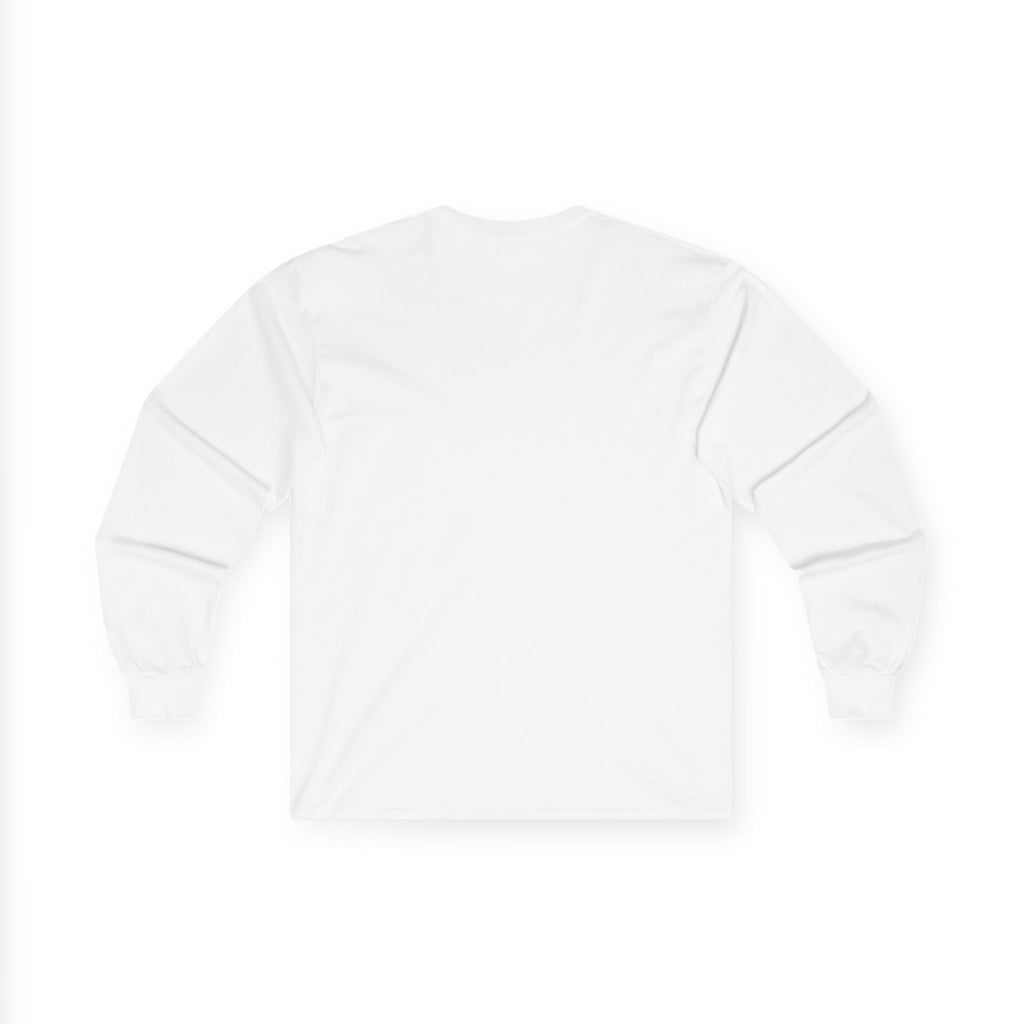 Long Sleeve Tee — Funny Spider Illustration with Caption “Is that a caterpillar or a makeup brush?”