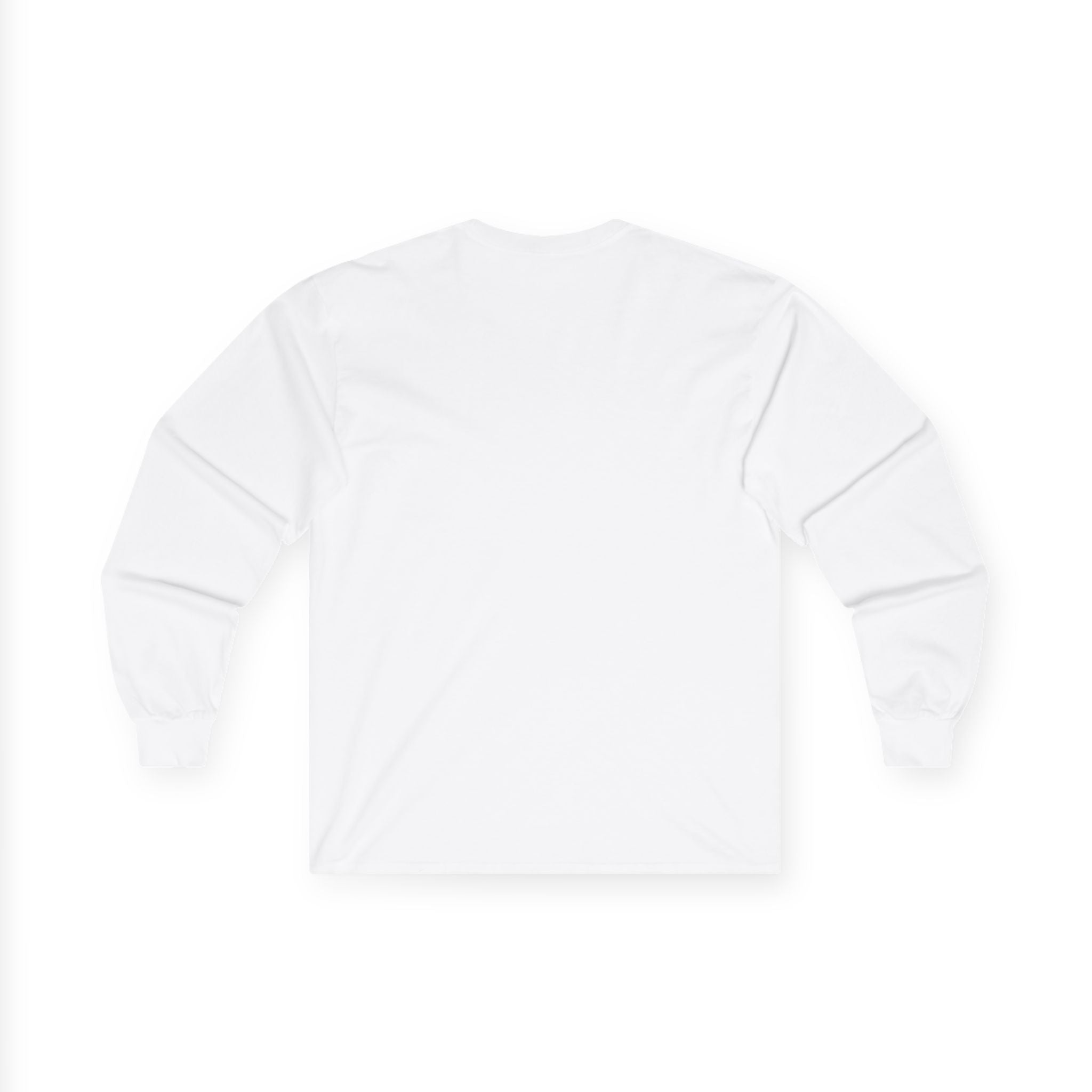 Long Sleeve Tee — Funny Spider Illustration with Caption “Is that a caterpillar or a makeup brush?”