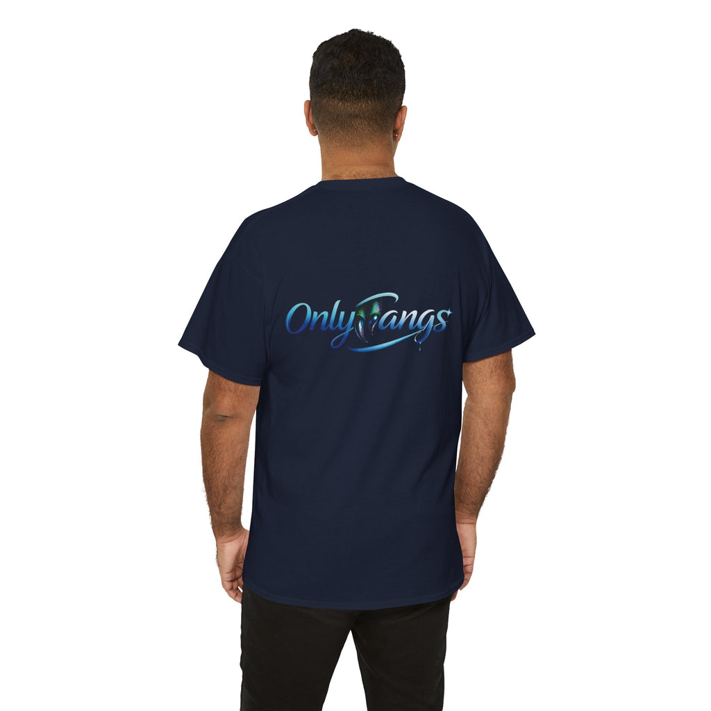 Parody 'Only Fangs' Graphic Tee — Funny Fang-Themed T-Shirt