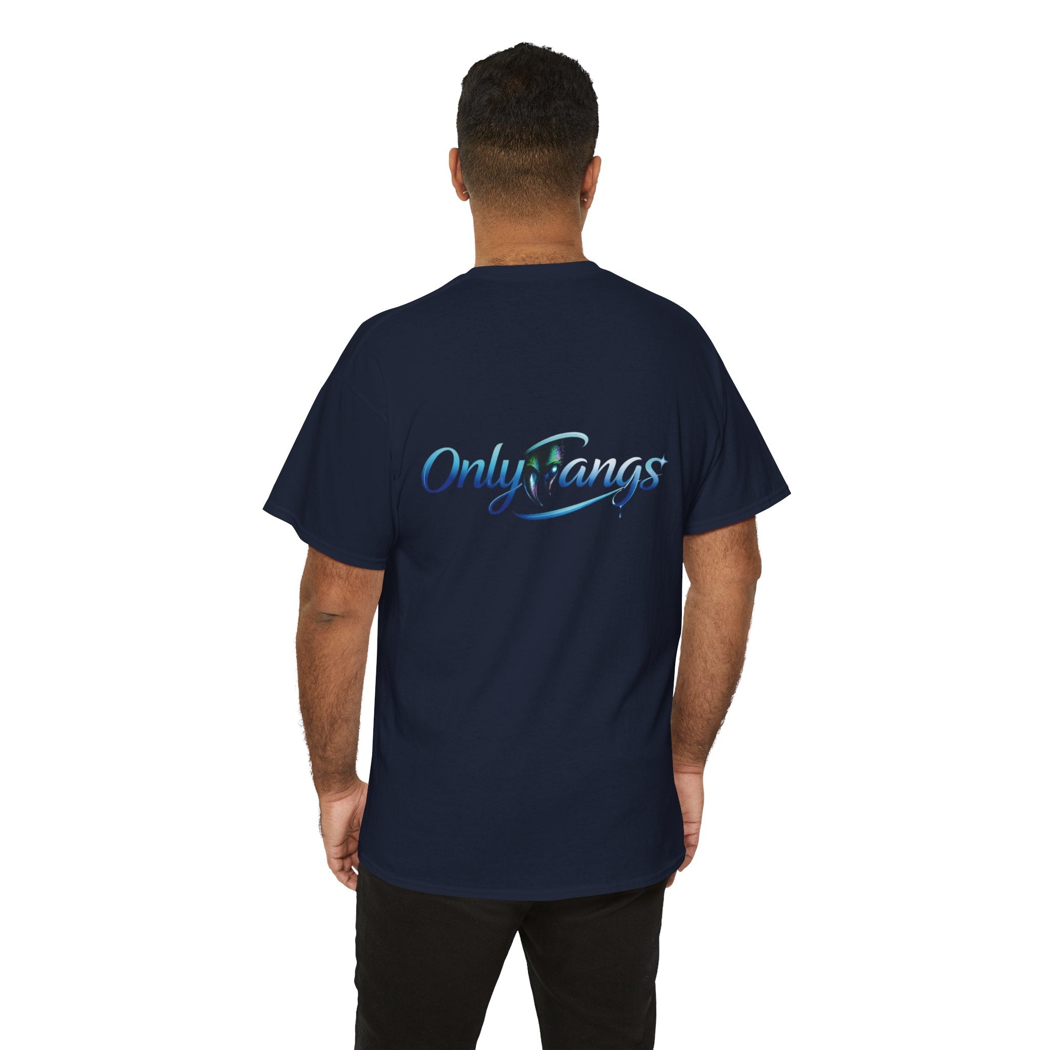 Parody 'Only Fangs' Graphic Tee — Funny Fang-Themed T-Shirt