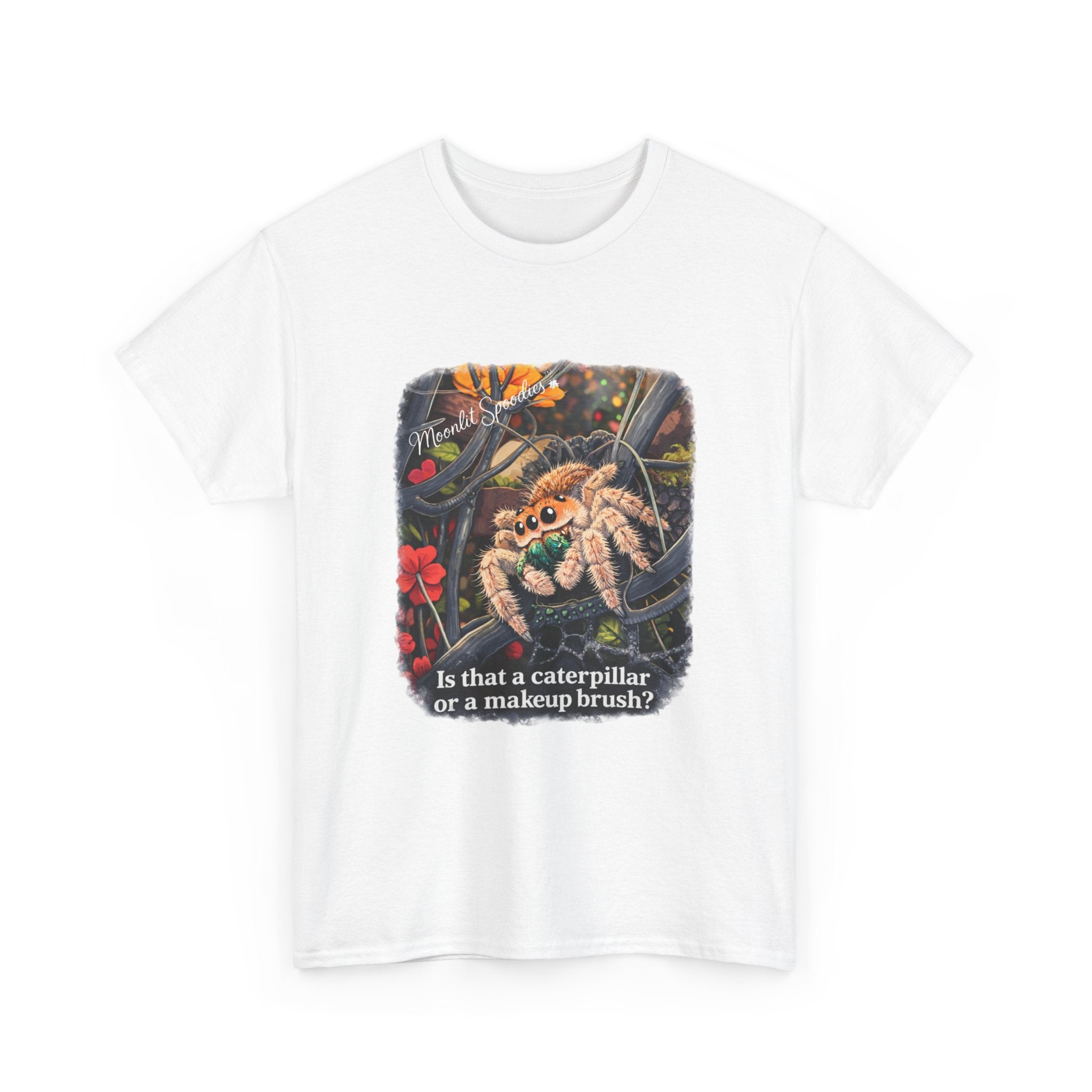 Jumping Spider 'Octokitty' T-Shirt — Hanako Investigates (Cute Arachnid Tee)