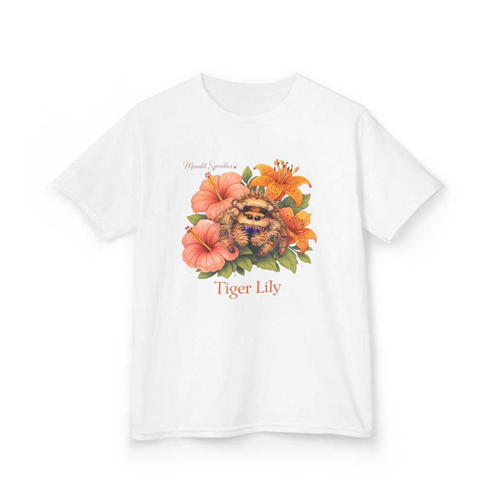 Kids Tee — Tiger Lily Floral Graphic