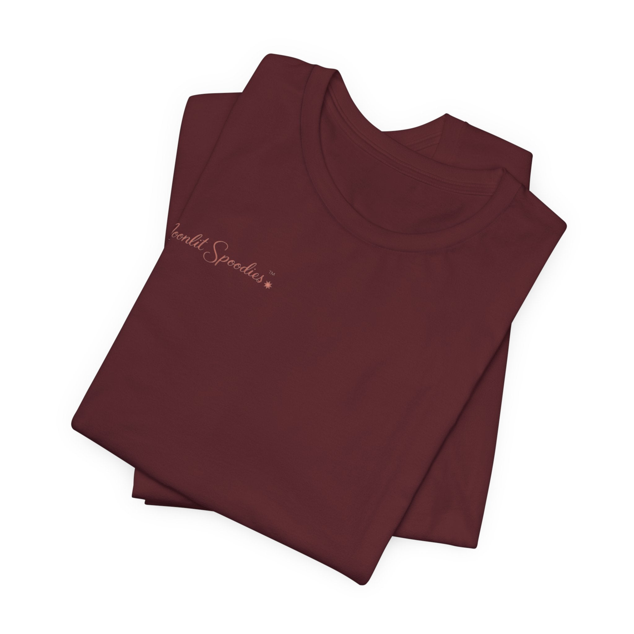Jumping Spider Crescent Moon Tee — “Sorsha” Spoodies Moonlit Design