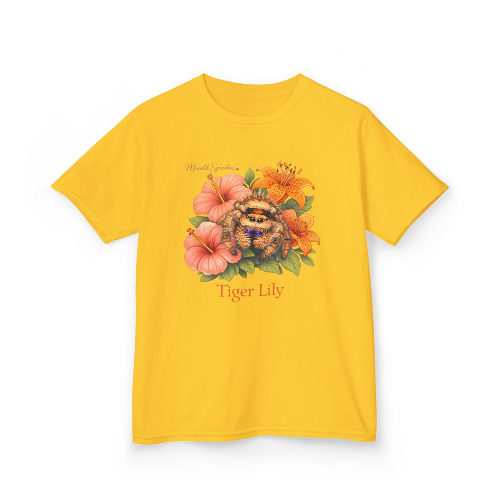 Kids Tee — Tiger Lily Floral Graphic