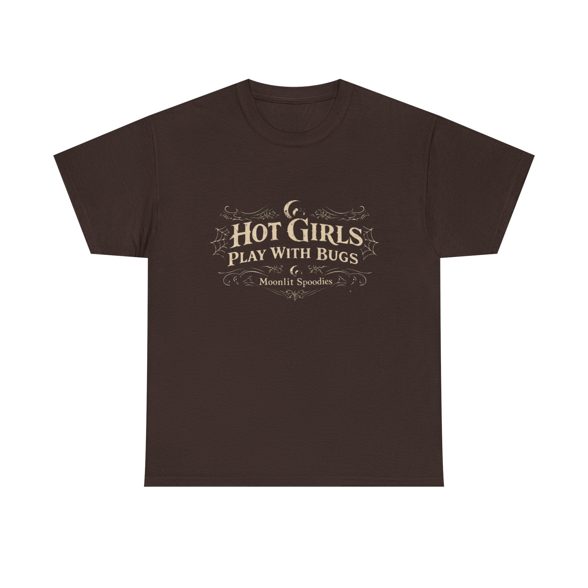 Bug Lover T-Shirt – “Hot Girls Play With Bugs” Vintage-Inspired Graphic Tee