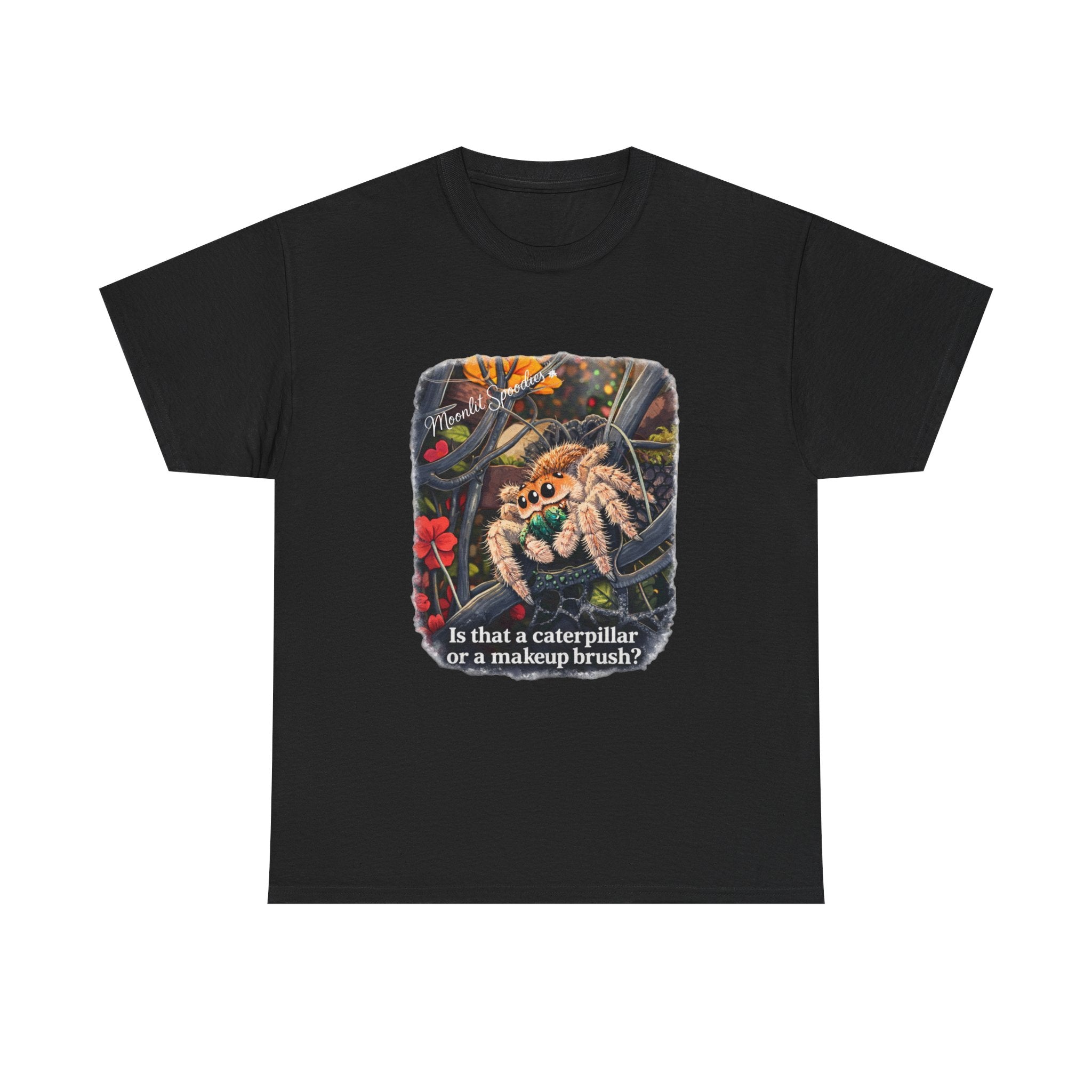 Jumping Spider 'Octokitty' T-Shirt — Hanako Investigates (Cute Arachnid Tee)