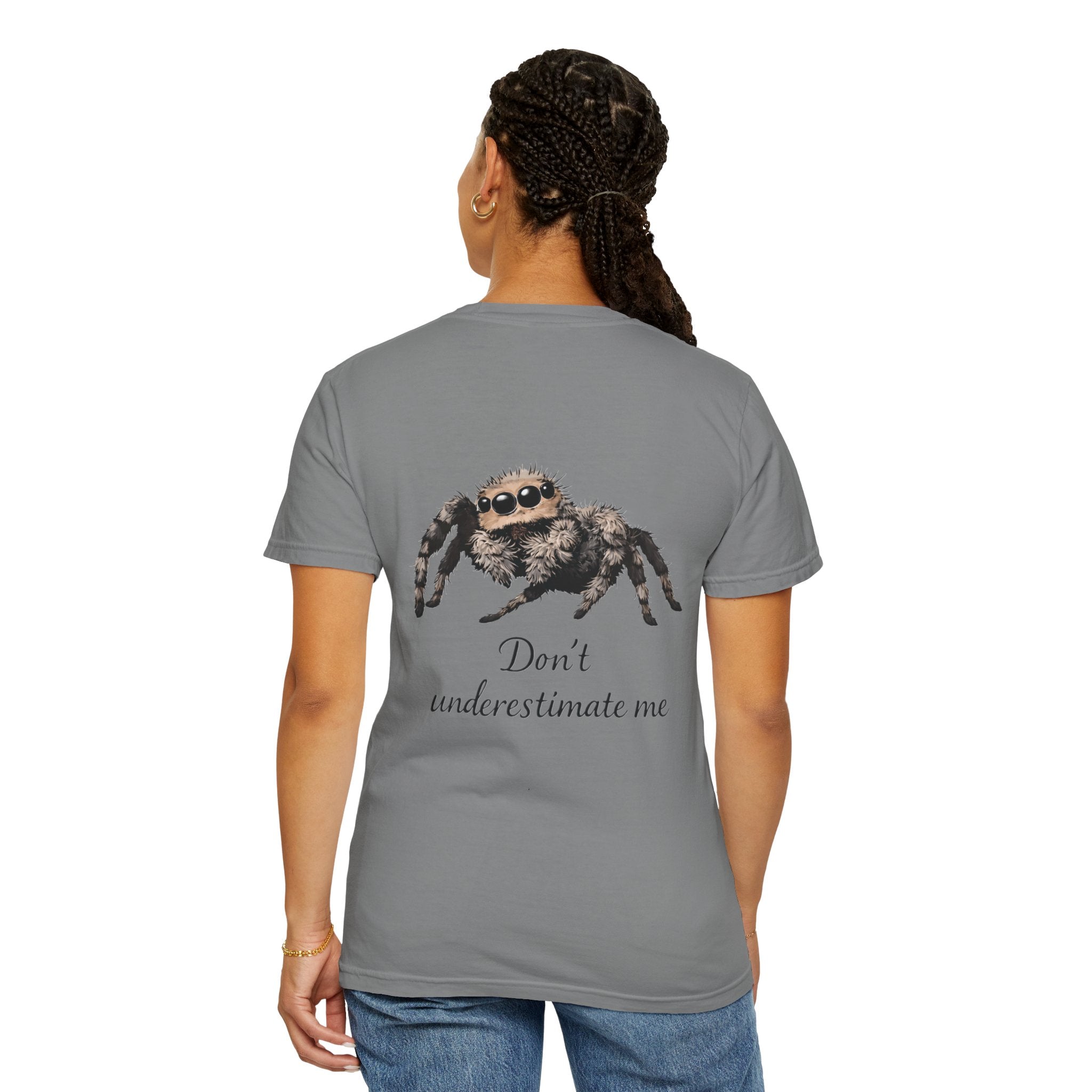Don’t Underestimate Me Spider T-Shirt