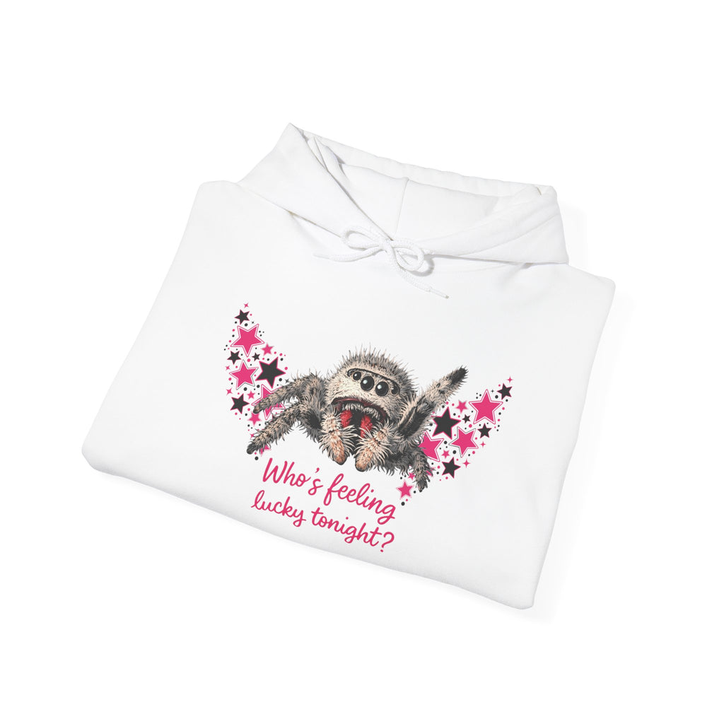 Hoodie — Featuring Lucky “Who’s Feeling Lucky Tonight?” Plush Halloween Pullover