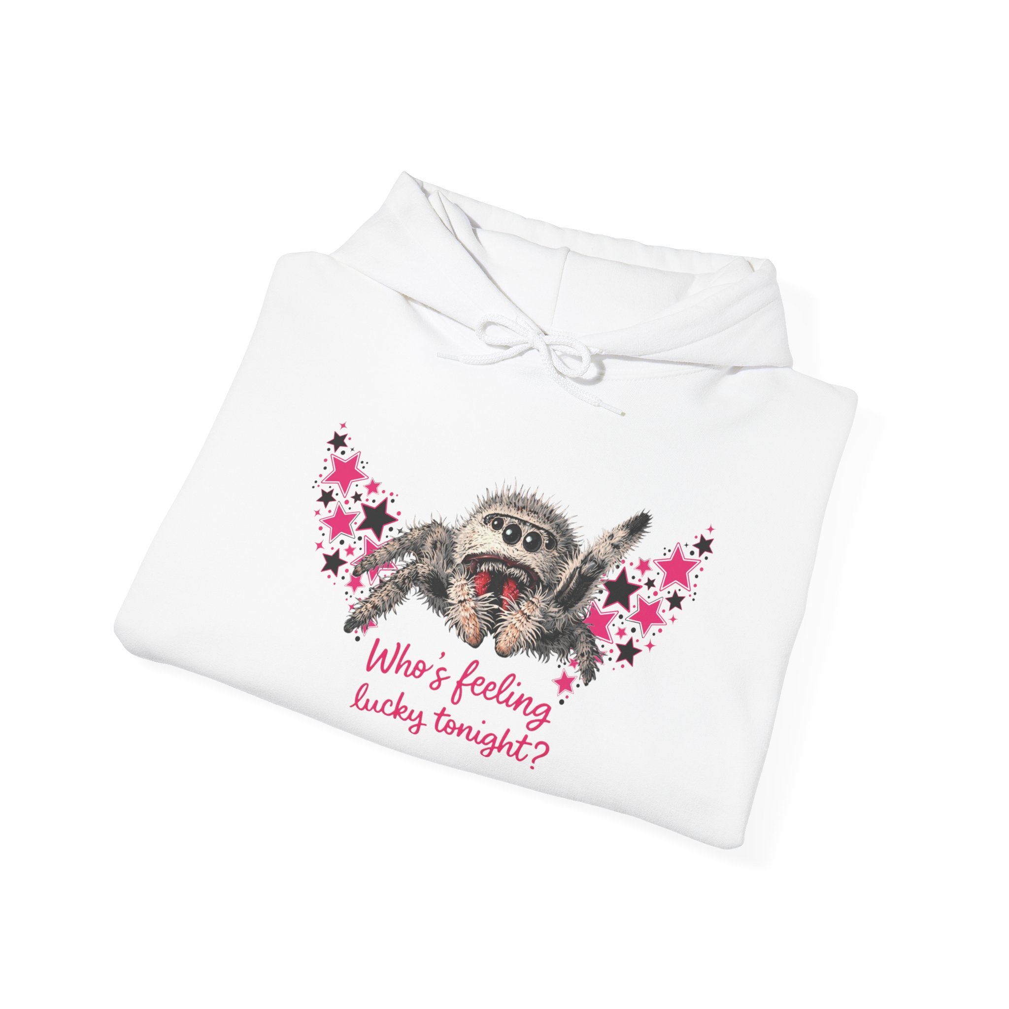 Hoodie — Featuring Lucky “Who’s Feeling Lucky Tonight?” Plush Halloween Pullover