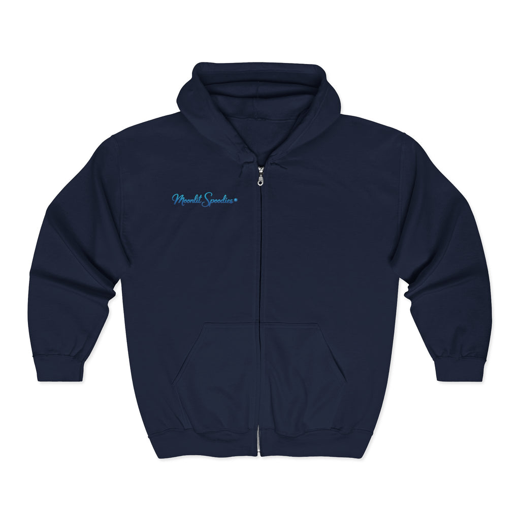Parody Zip Hoodie — 'OnlyFangs' Full-Zip Sweatshirt