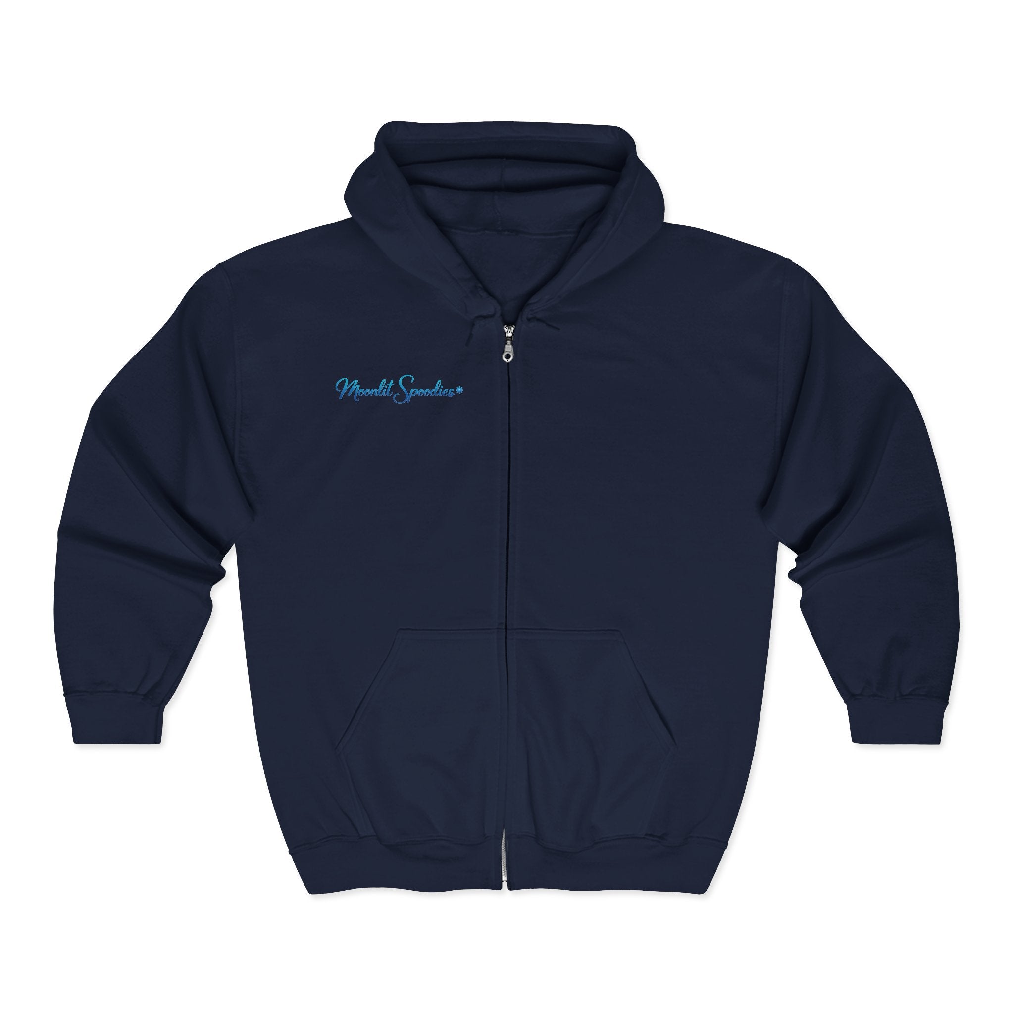 Parody Zip Hoodie — 'OnlyFangs' Full-Zip Sweatshirt