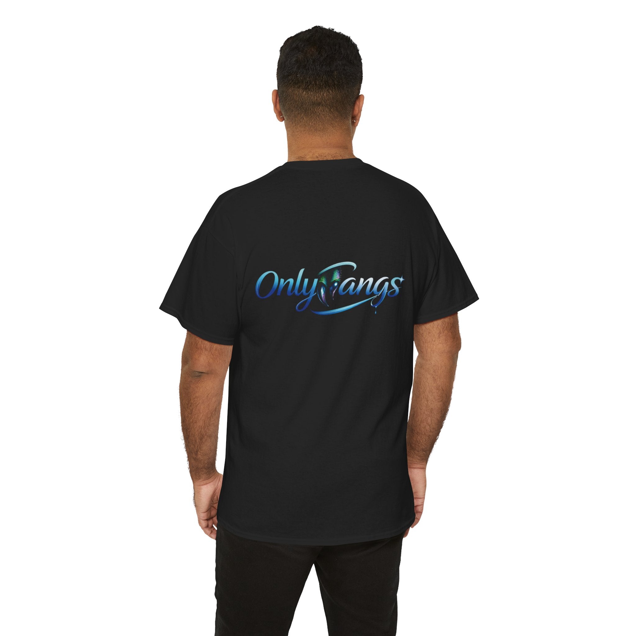 Parody 'Only Fangs' Graphic Tee — Funny Fang-Themed T-Shirt