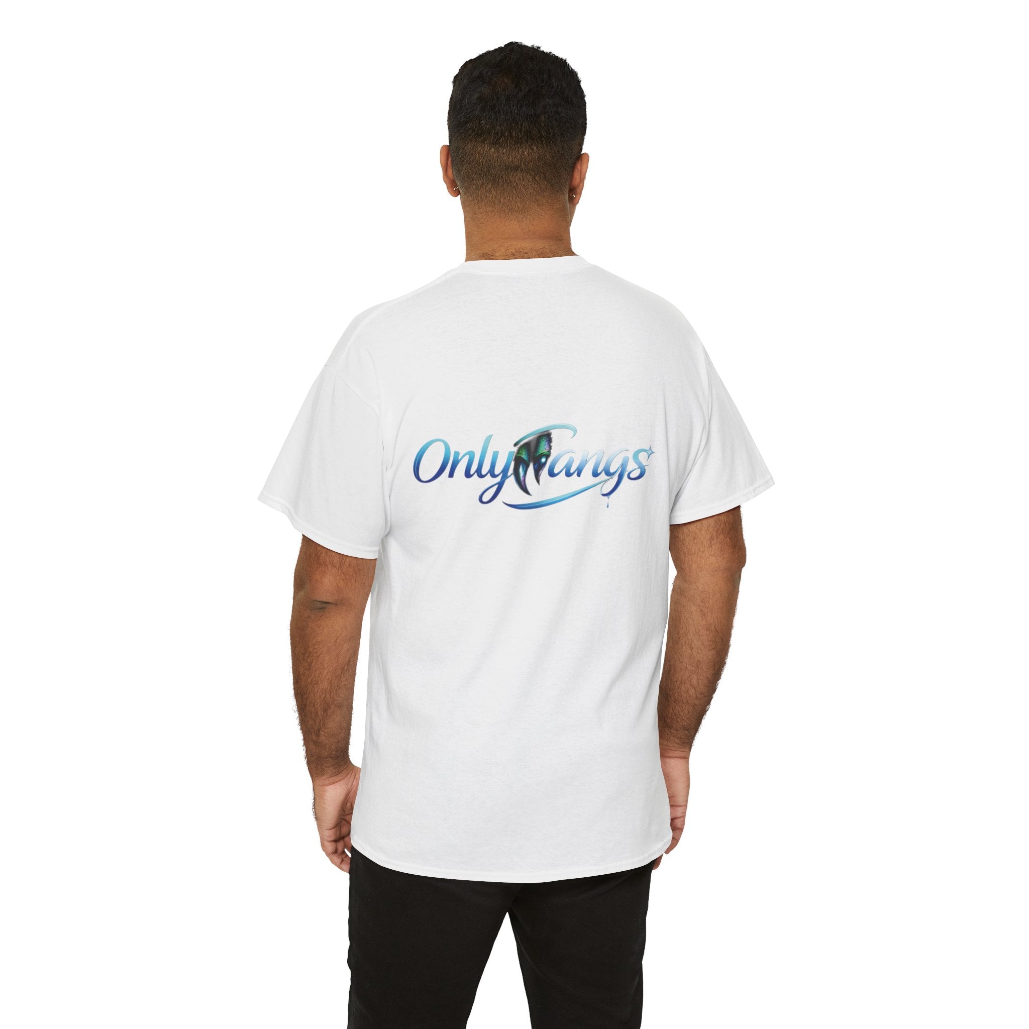 Parody 'Only Fangs' Graphic Tee — Funny Fang-Themed T-Shirt