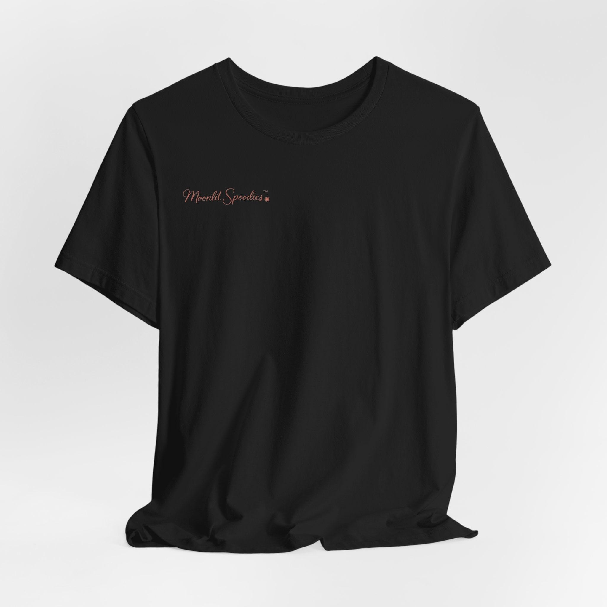 Jumping Spider Crescent Moon Tee — “Sorsha” Spoodies Moonlit Design